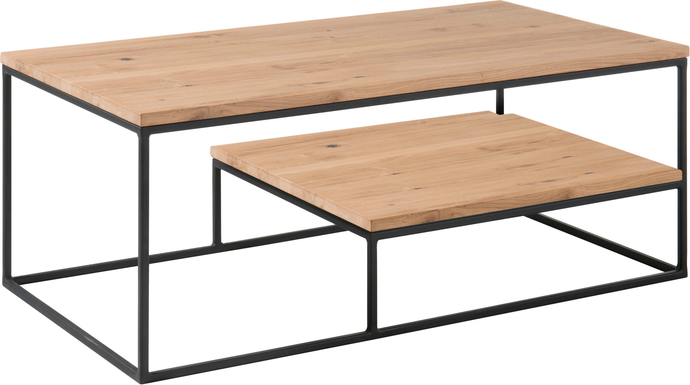 Stolkom Table basse »Thore 2« Eiche Massiv, Tisch FSC®-Zertifiziert