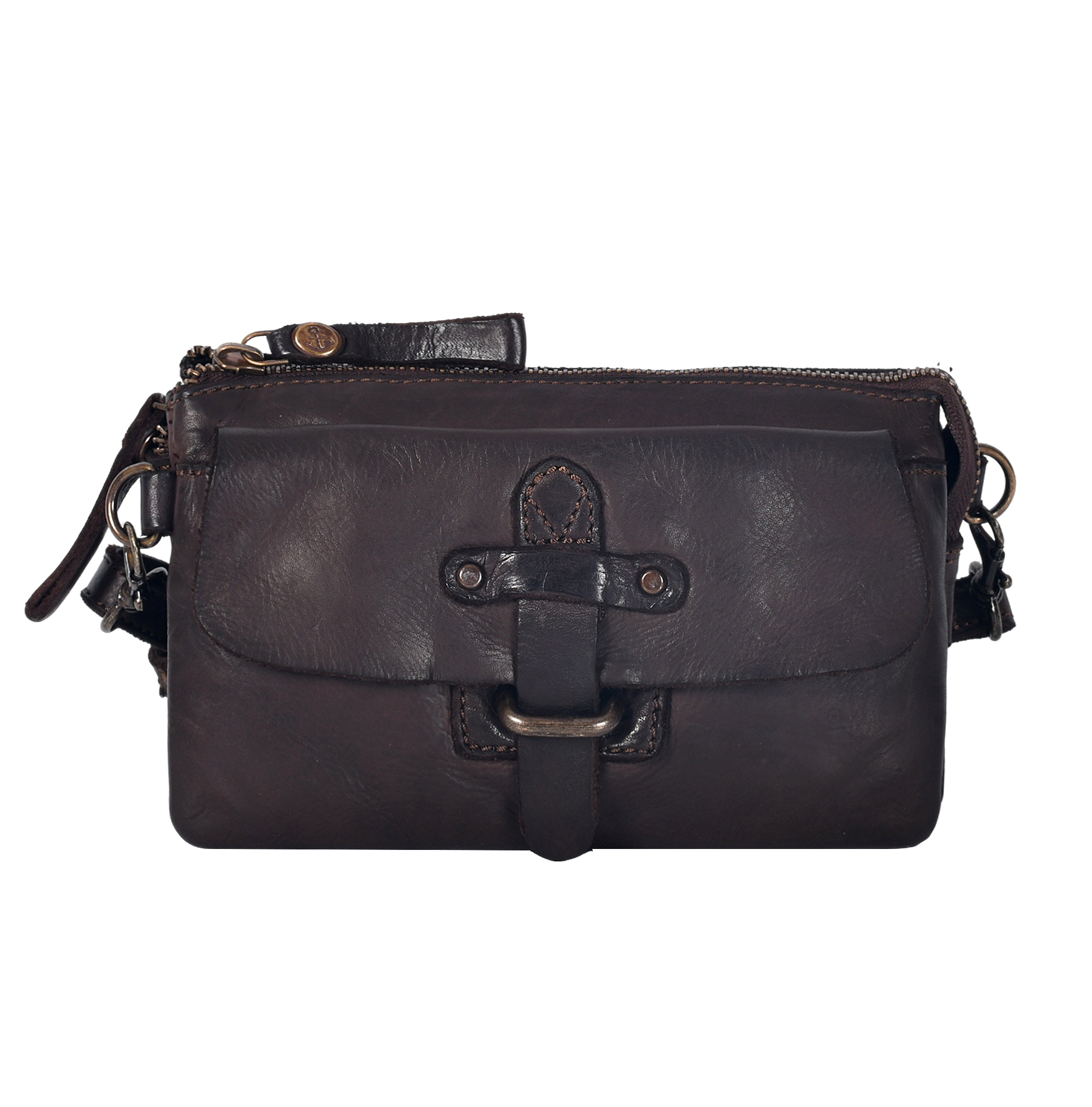 Image of HARBOUR 2nd Gürteltasche Schultertasche mit Vortasche mit Riemenverschluss