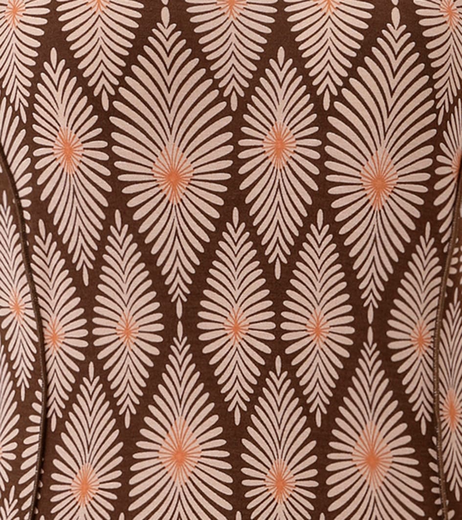 Aniston SELECTED Jerseykleid mit trendigem und fantasievollem Retromuster - NEUE KOLLEKTION
