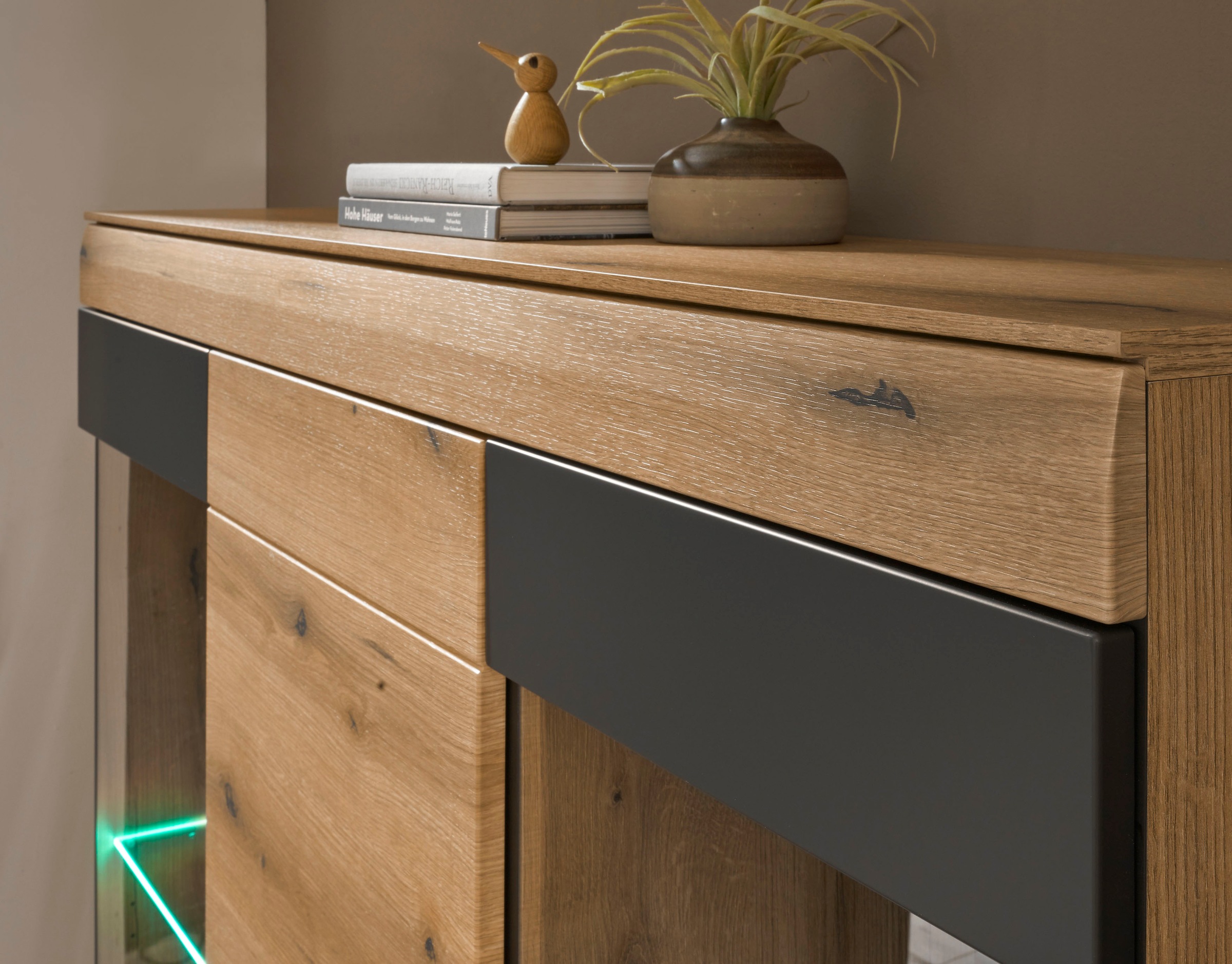 Home affaire Wohnwand »Soleto, zeitlose Anbauwand, Komplettset im modernen Stil« Komplett-Set, 2 Stk. tlg.