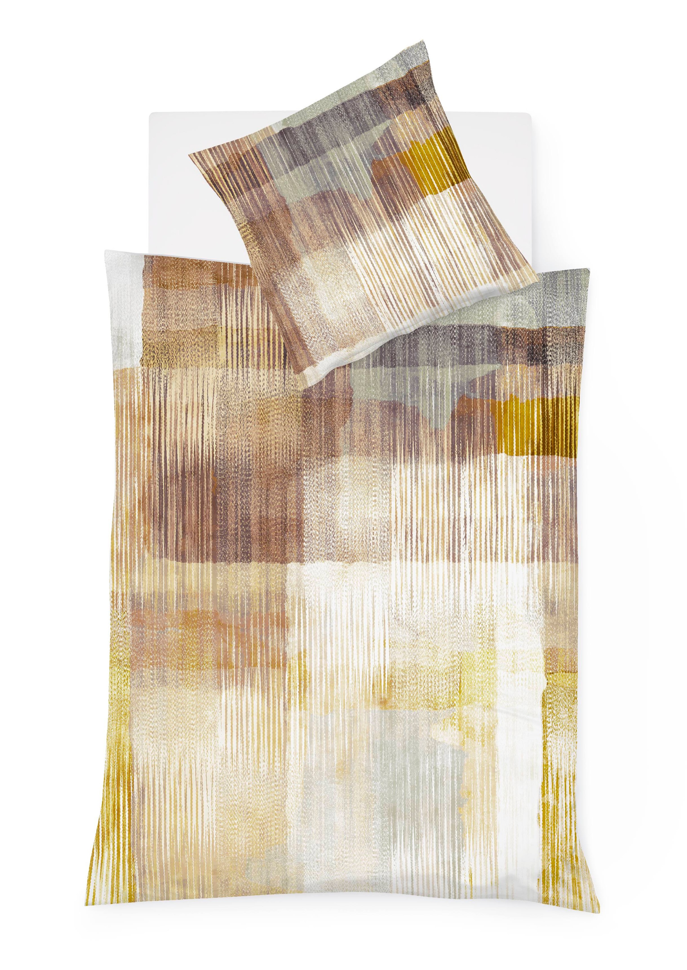 fleuresse Wendebettwäsche »BedAS4297-7, Mako-Satin aus 100 % Baumwolle«, (2 tlg.), mit... kaufen