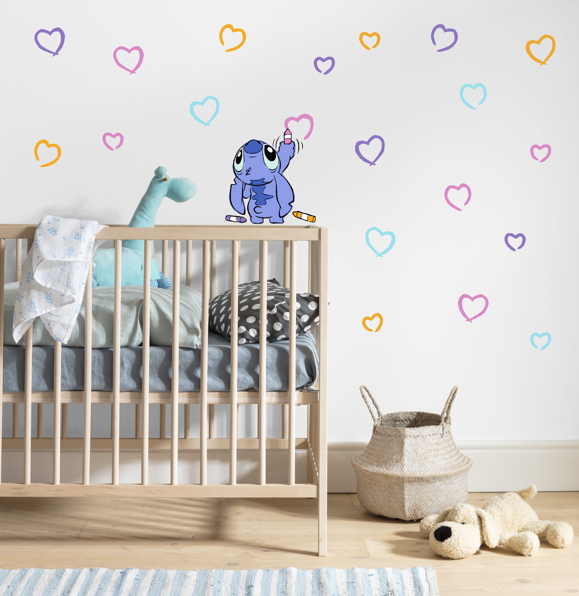 Image of Komar Wandtattoo "Stitch Artist - Grösse 50 x 70 cm" selbstklebend, Wandsticker, Kinderzimmer