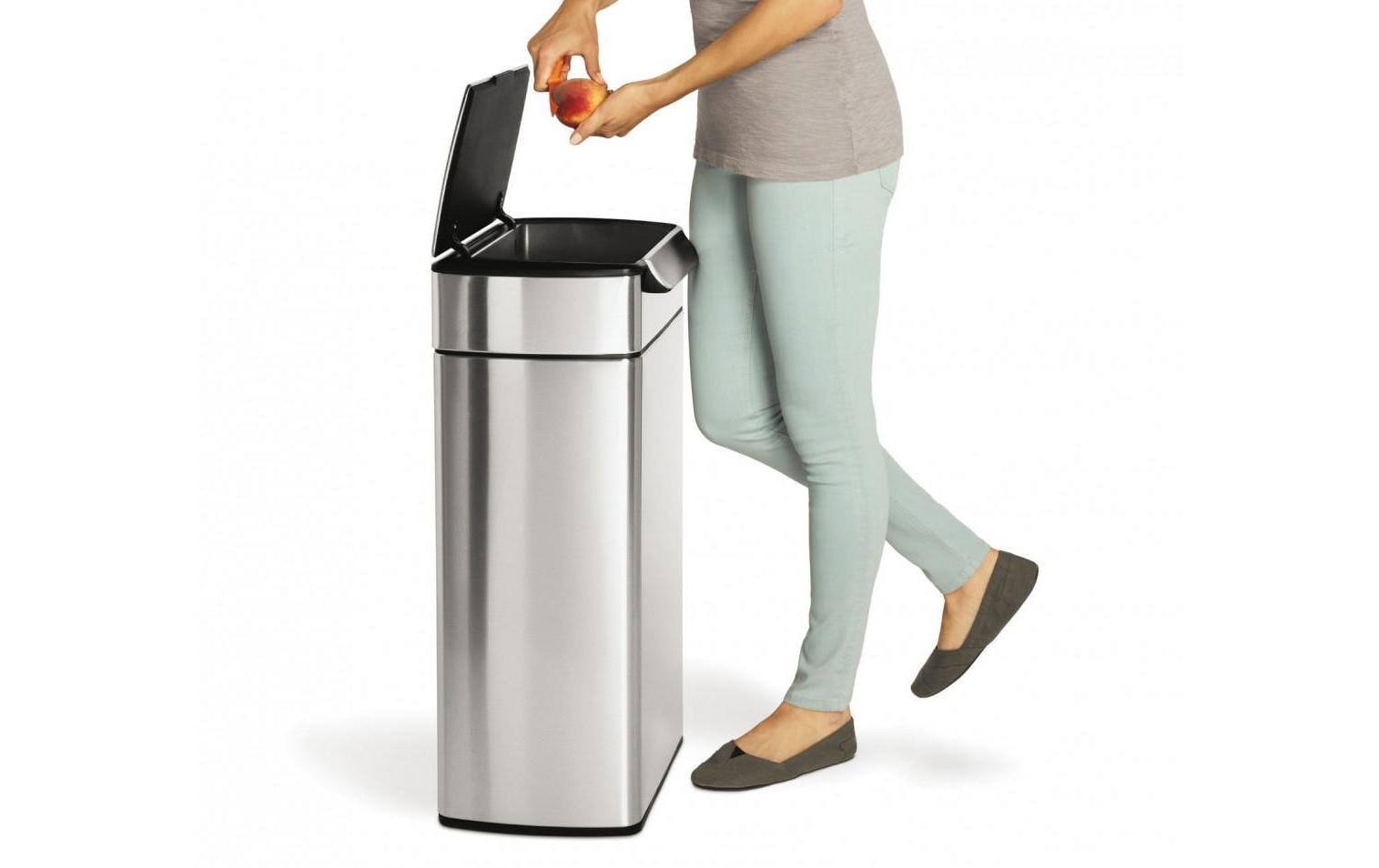 simplehuman Mülleimer »touch-bar«, 1 Behälter