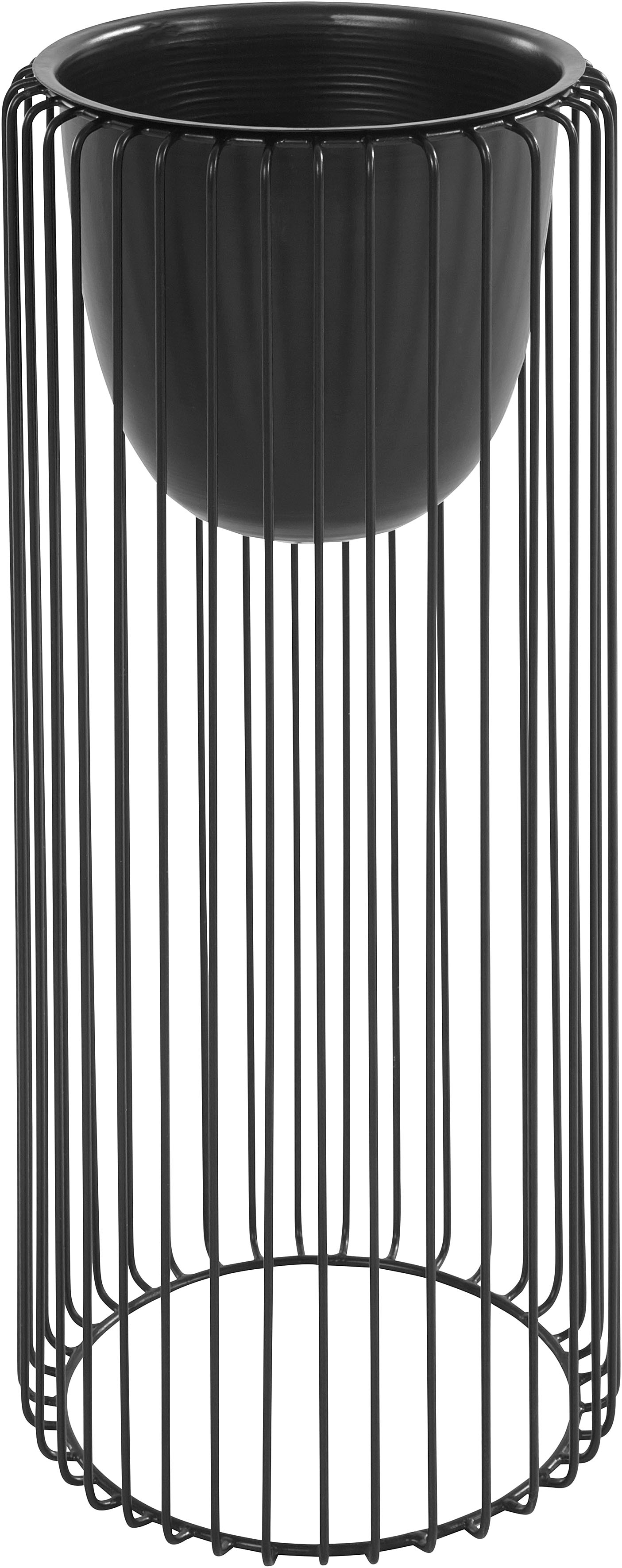 Image of andas Übertopf »Tove«, (1 St.), Pflanzständer, aus Metall, schwarz, gross bei Ackermann Versand Schweiz