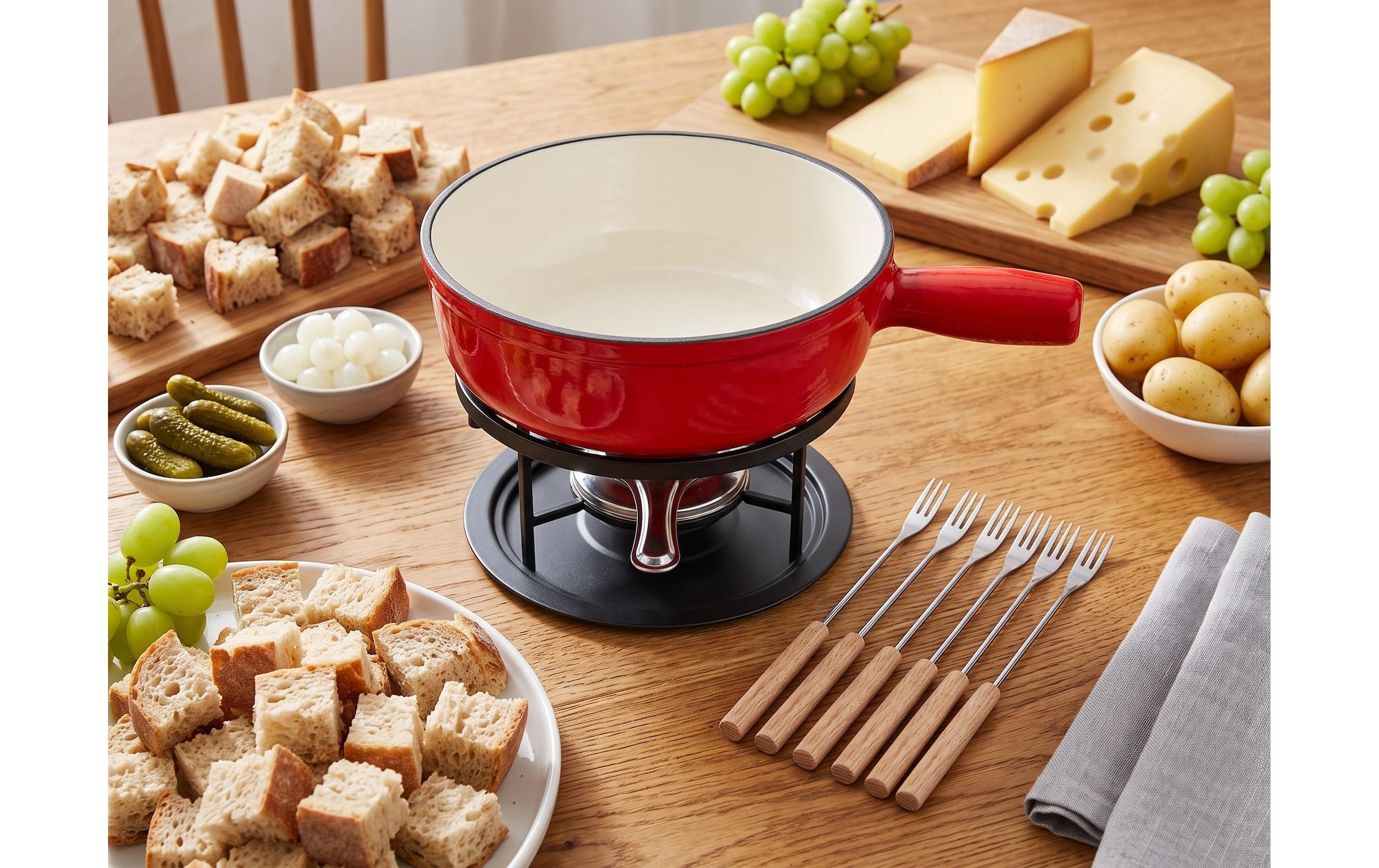 Cocon Fondue »COCON Käsefondue-Set 6 Personen«