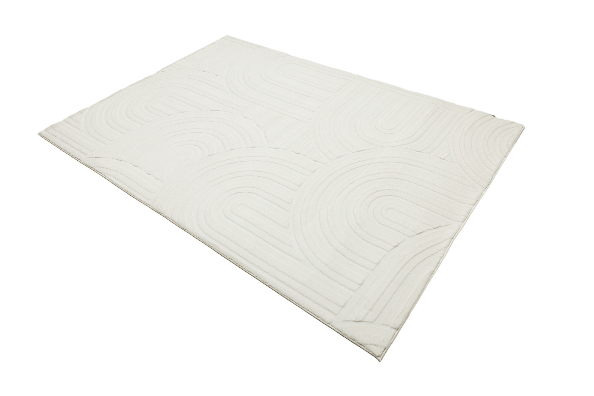 Obsession Tapis »Interstellar 501« Rectangulaire 25 mm Höhe couleurs unies, design moderne, effet haut-bas, salon