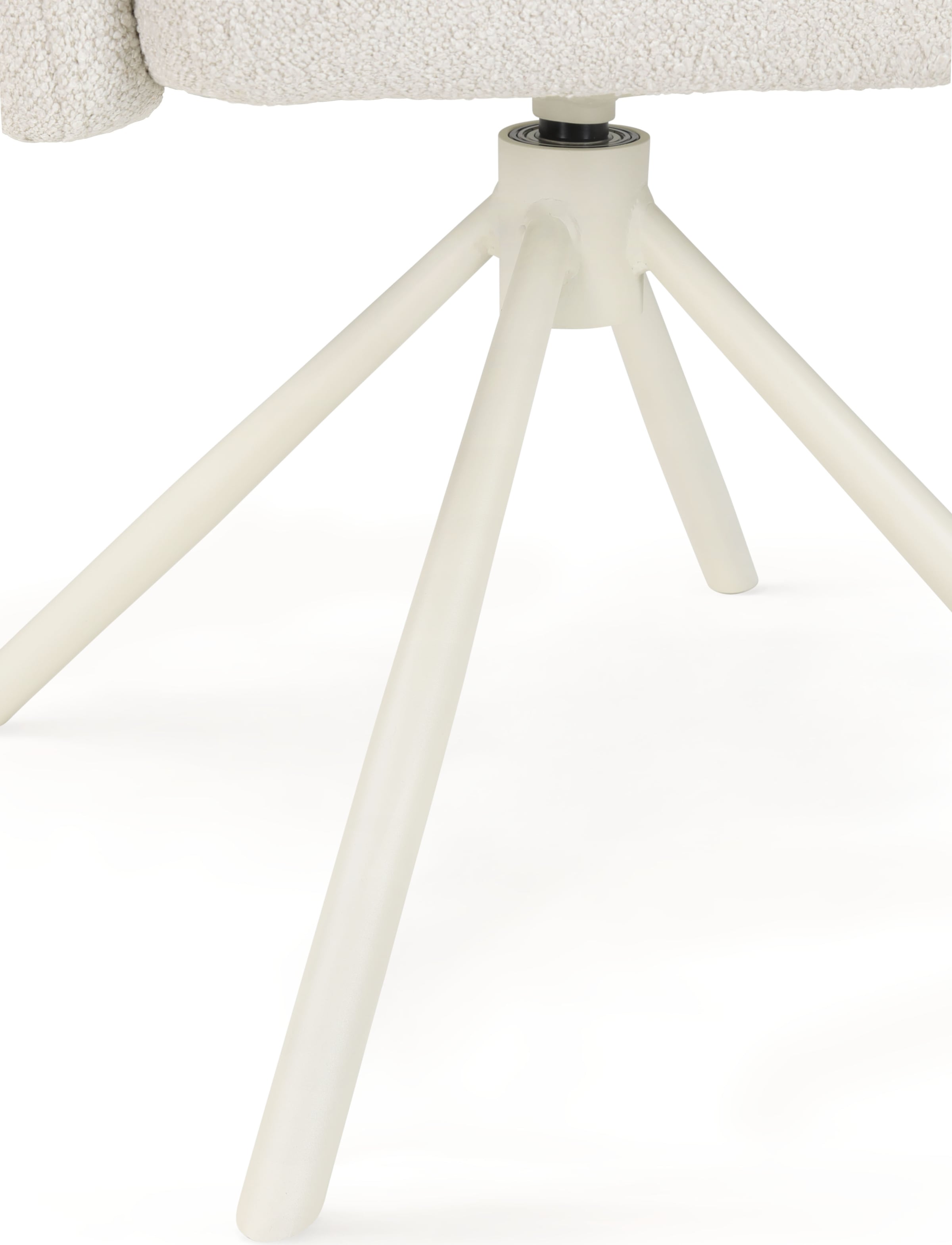 TOM TAILOR HOME Armlehnstuhl »PEBBLE ARMCHAIR«, (Set), 2 St., Webstoff Bouclé, Esszimmerstuhl, mit Armlehnen, 4-Fussgestell, 140 kg belastbar, drehbar