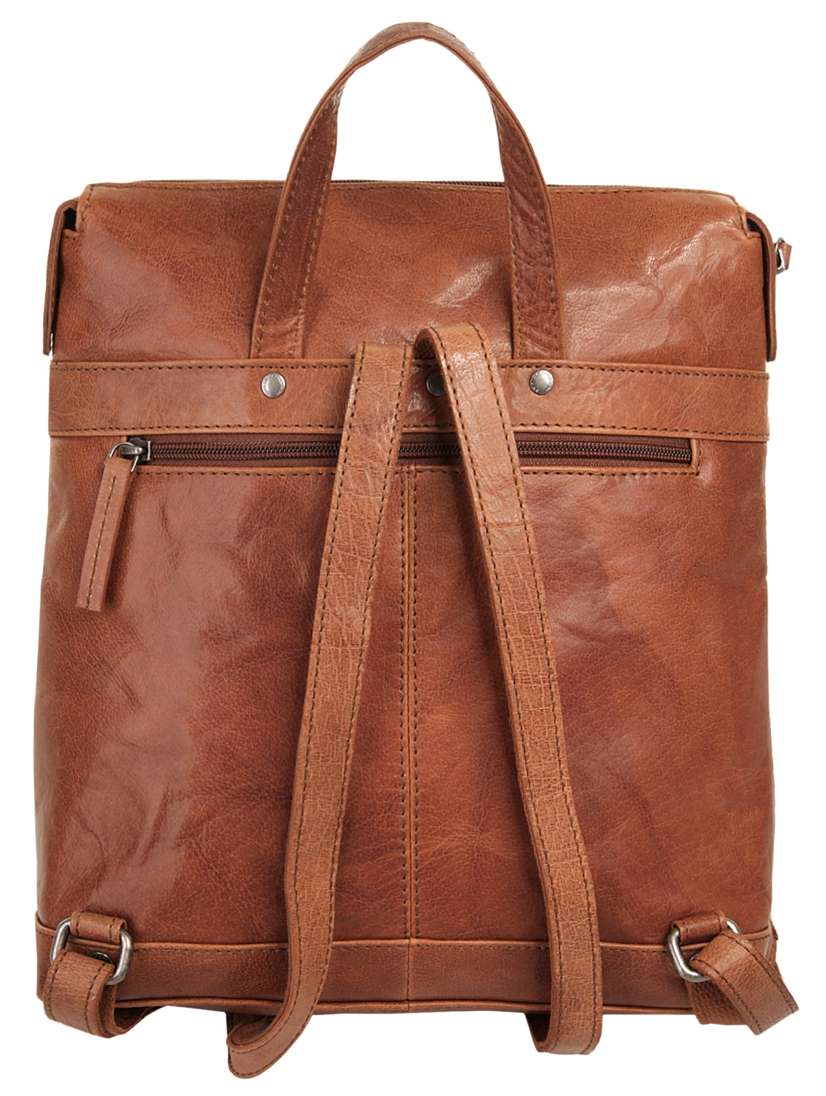 Spikes & Sparrow Laptoprucksack, echt Leder