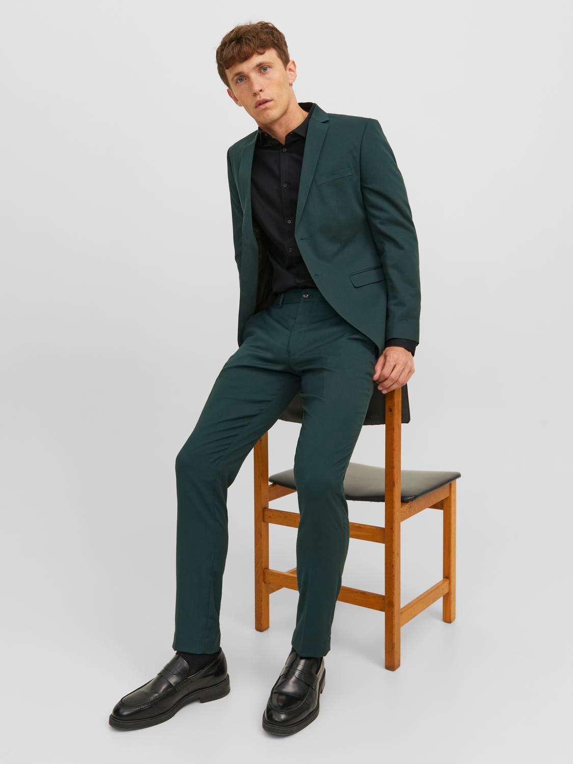 Jack & Jones Anzug »JPRFRANCO SUIT NOOS«, (2 tlg.), slim fit