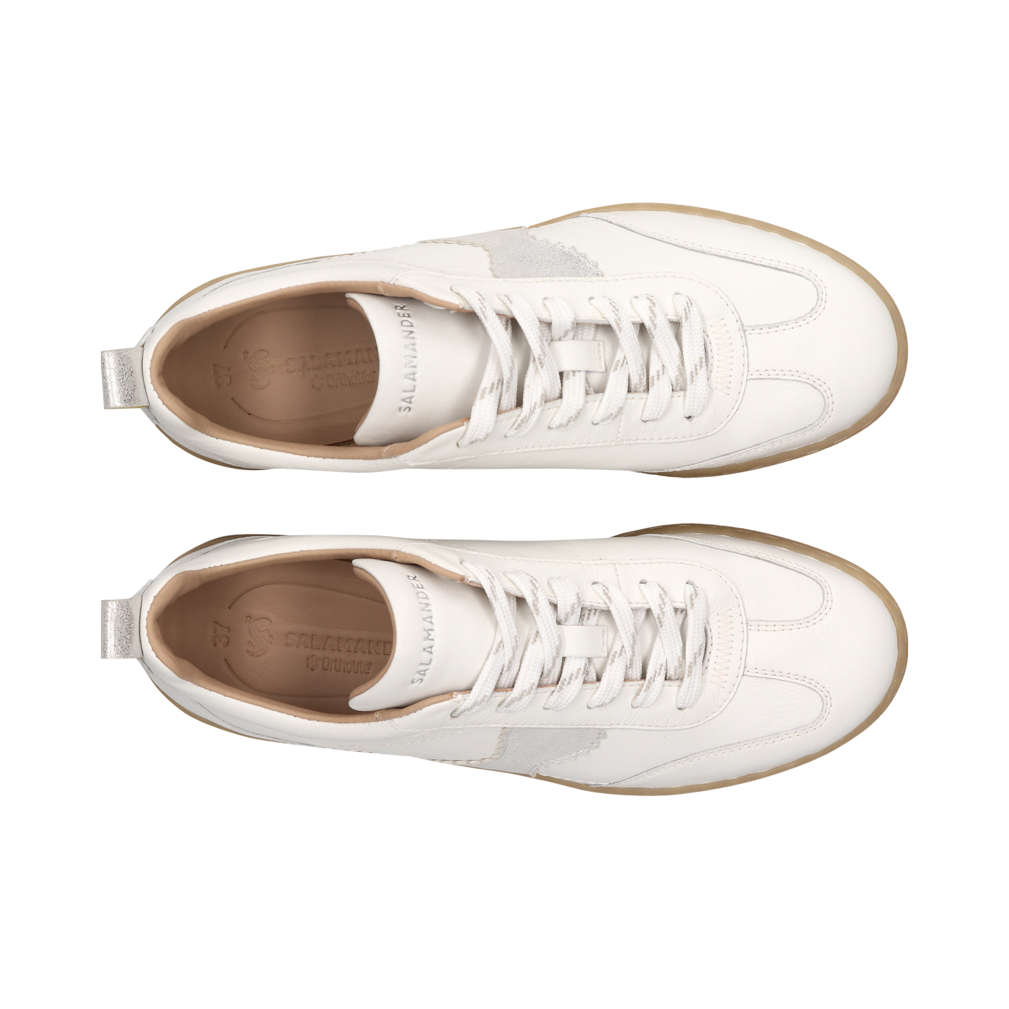 Salamander Sneaker  Retro Schnürschuh, Halbschuh, Freizeitsneaker mit Wechselfussbett