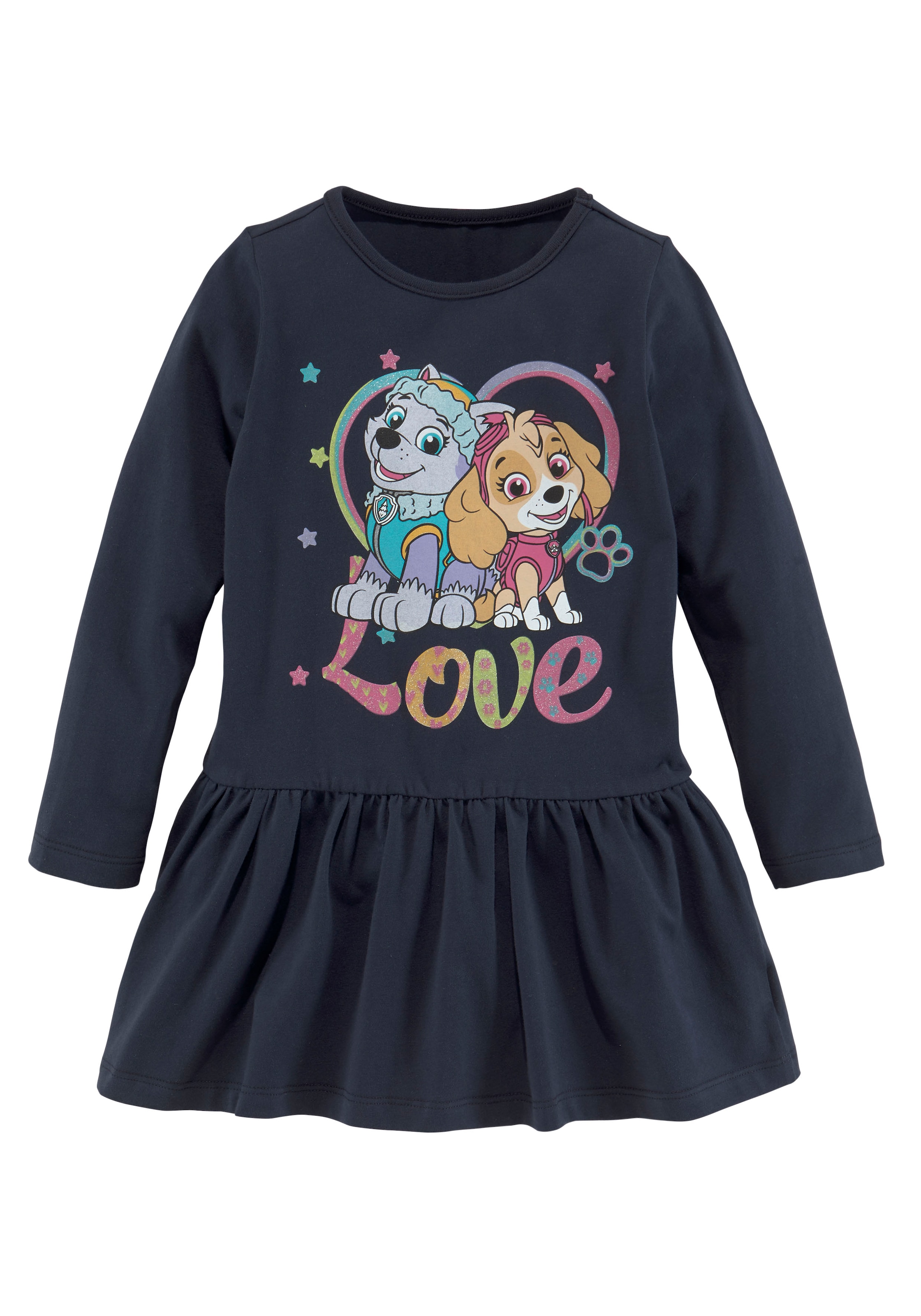 Trendige PAW PATROL Jerseykleid, mit SKYE Druck EVEREST bestellen und versandkostenfrei