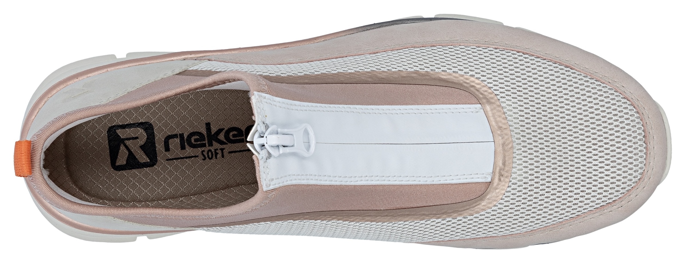 Rieker Schlupfboots  , Keilabsatz, Freizeitschuh, High Top-Sneaker, Reissverschluss