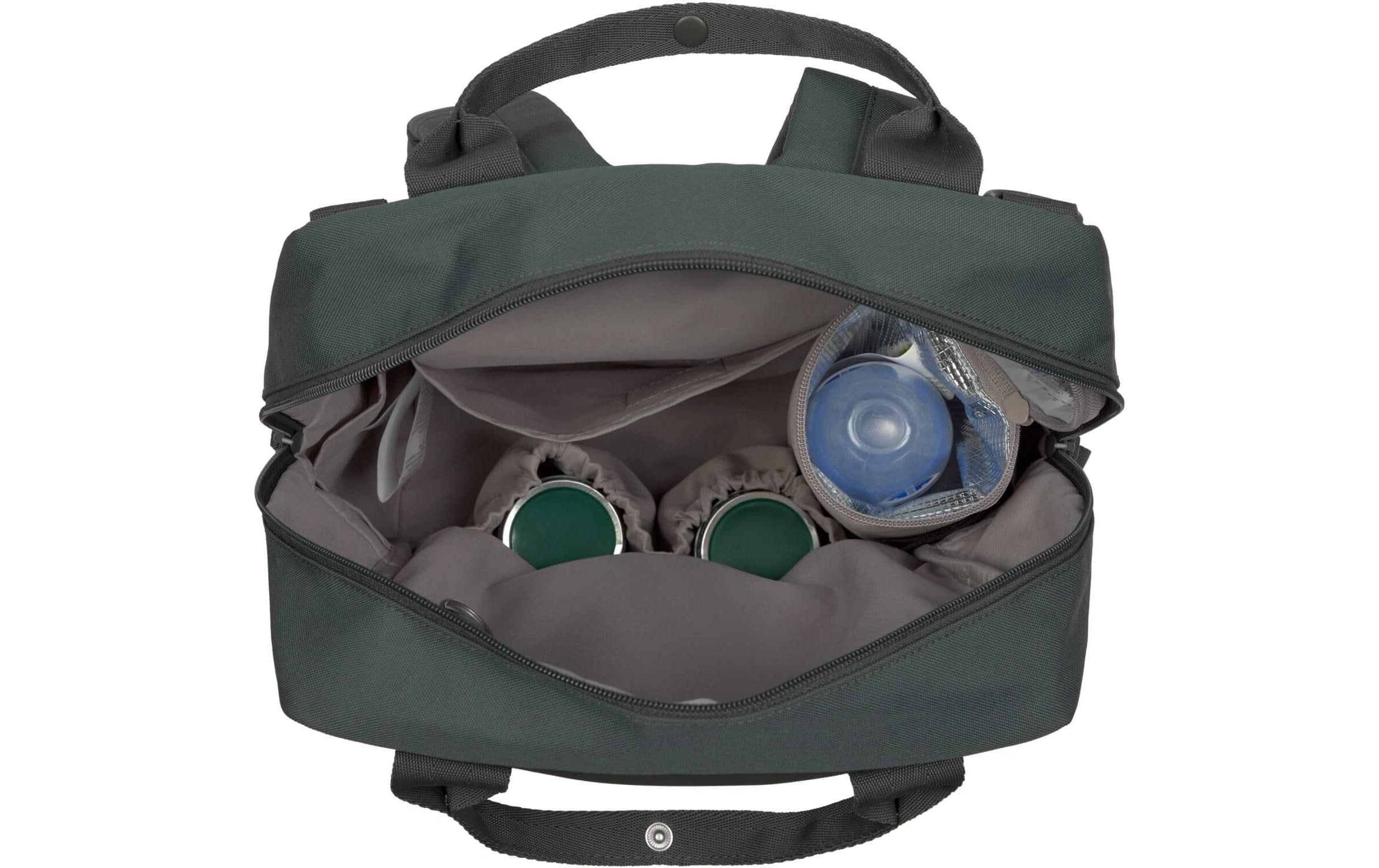 LÄSSIG Wickelrucksack »Vividal Dark Olive«