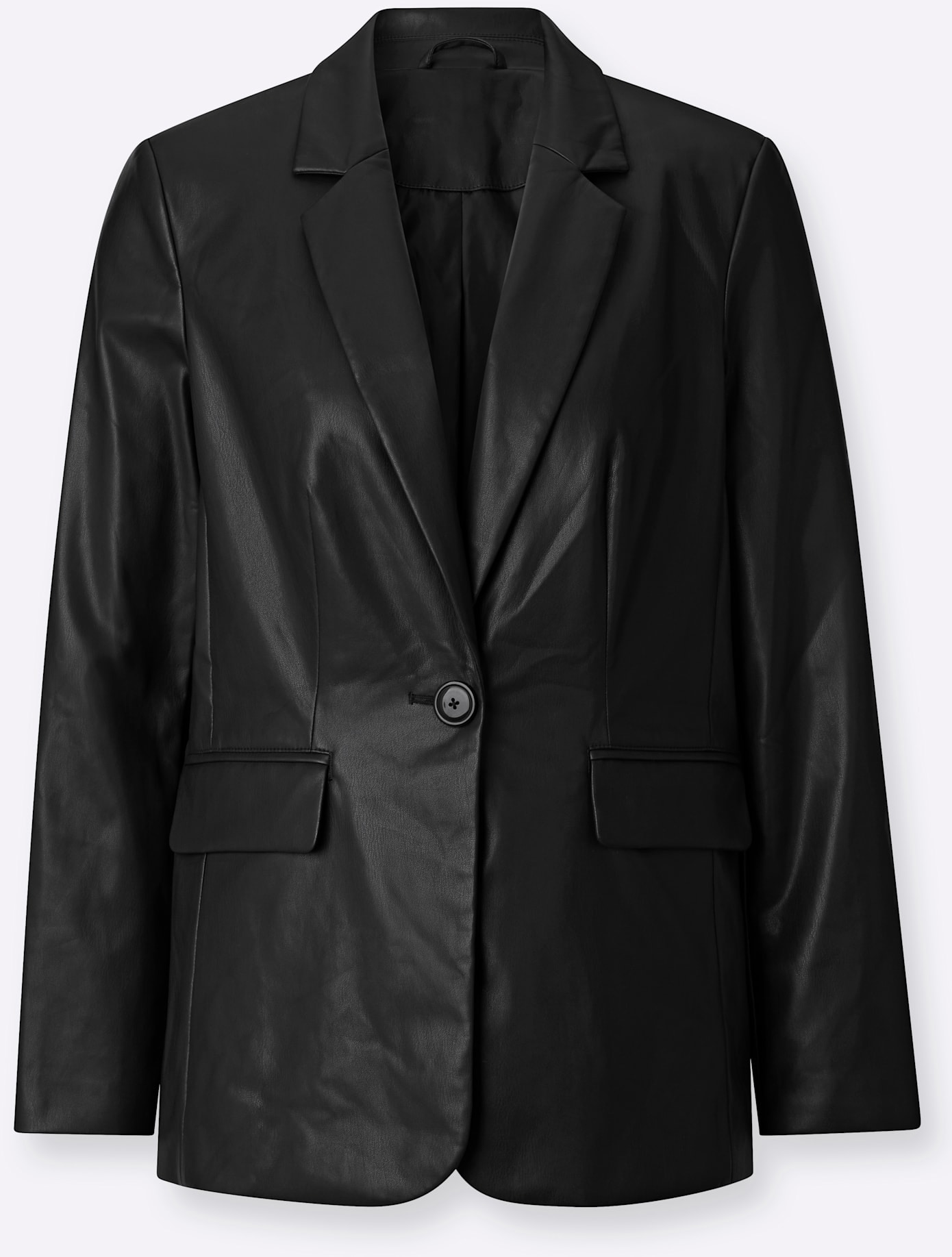 Inspirationen Lederimitat-Blazer »Lederimitat-Blazer«