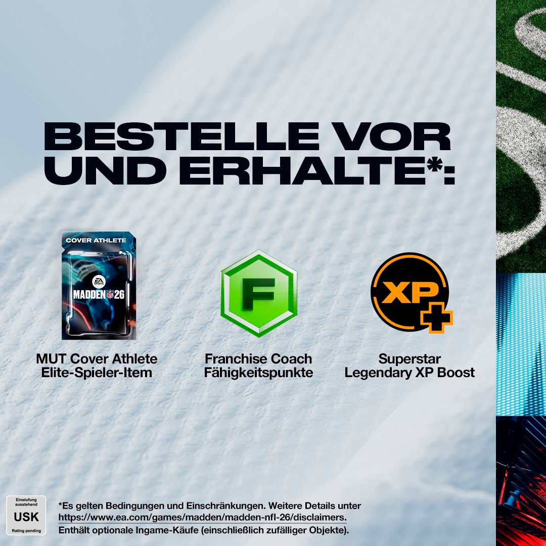 Electronic Arts Spielesoftware »Madden NFL 26 | inkl. Vorbestellerbonus«, Nintendo Switch 2
