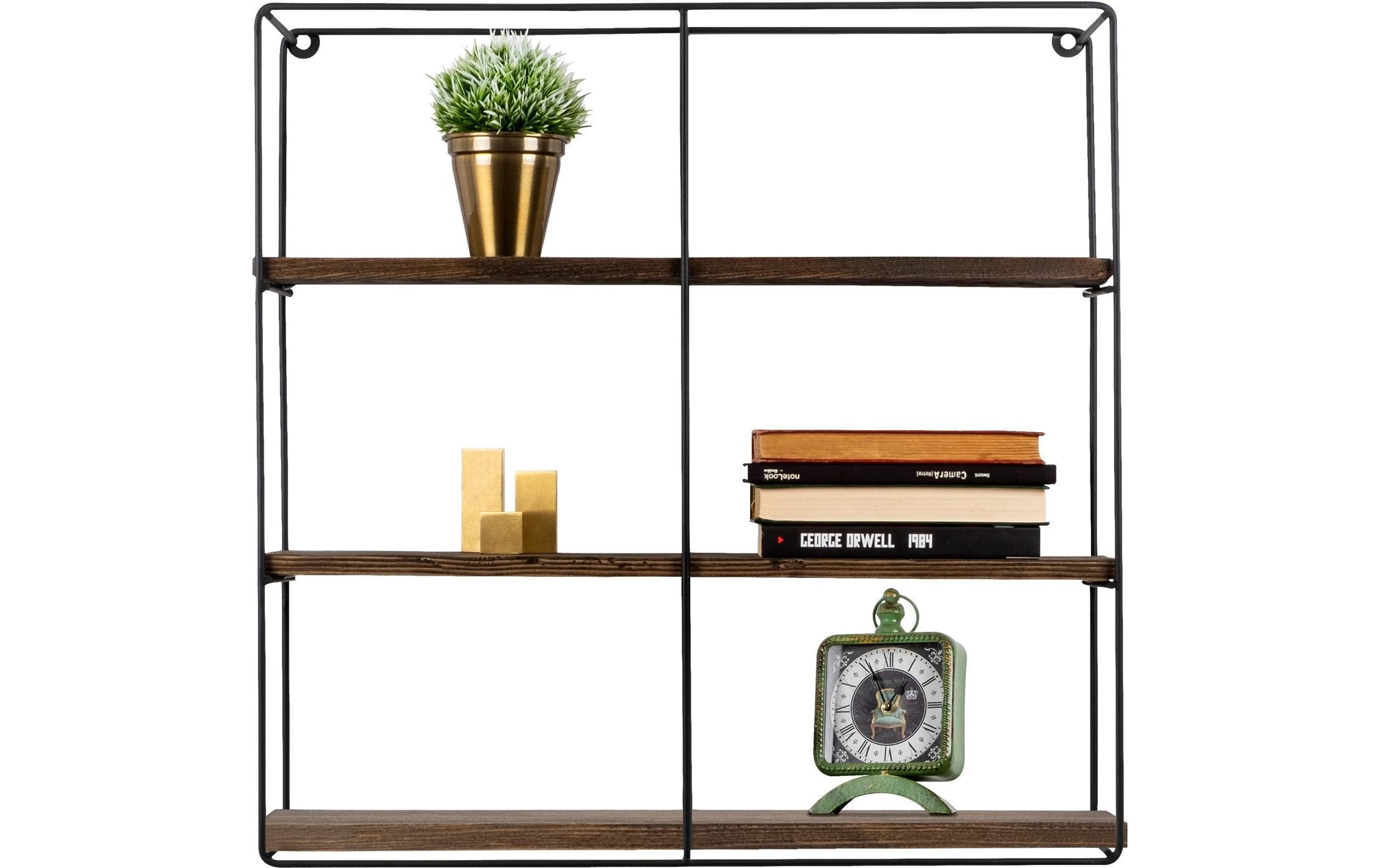 WOODY FASHION Wandregal »Sunflower«