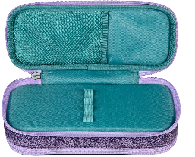 neoxx Schreibgeräteetui »Schlamperbox, Catch, Glitterally perfect«, aus recycelten PET-Flaschen