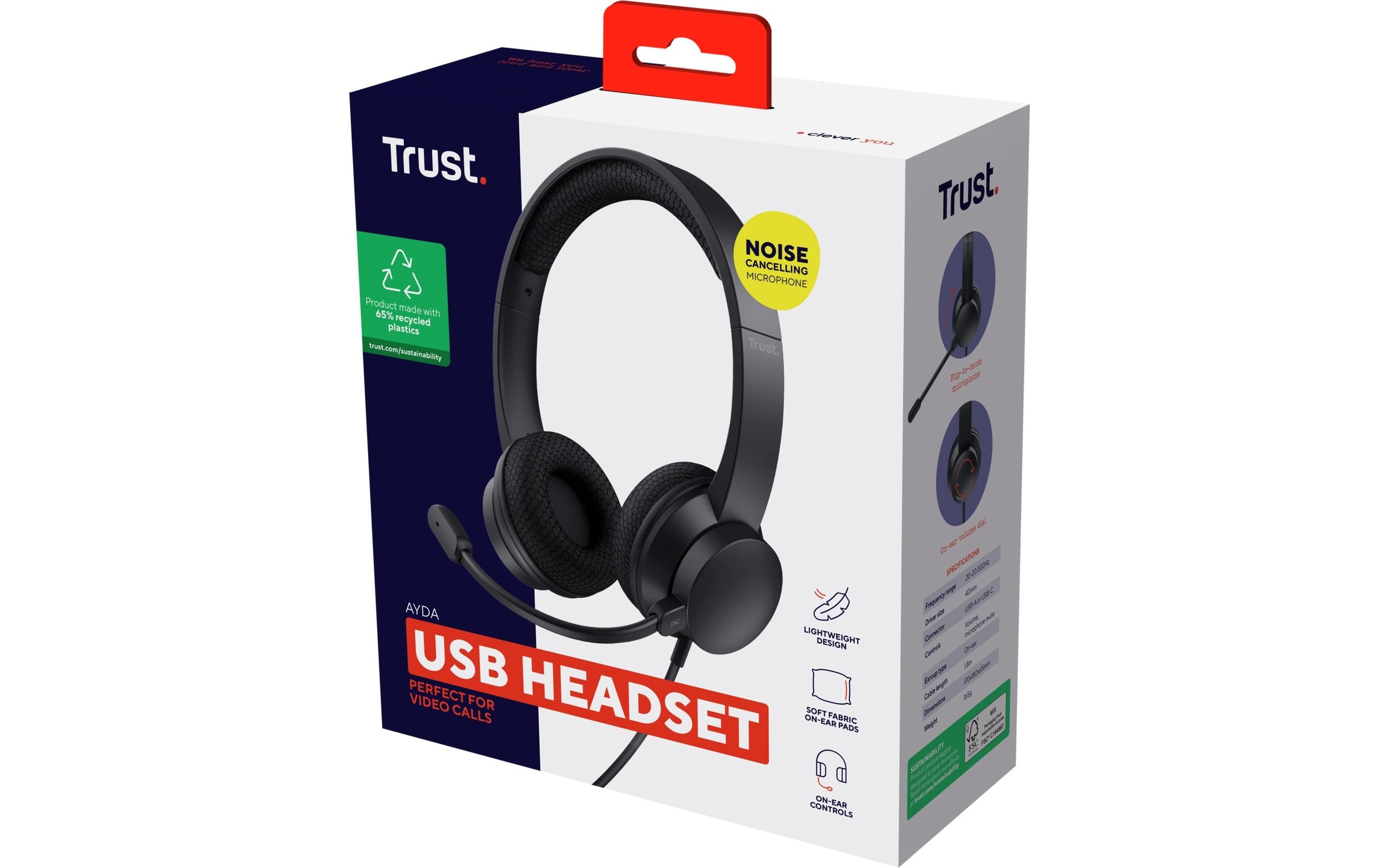 Trust PC-Headset »Ayda«