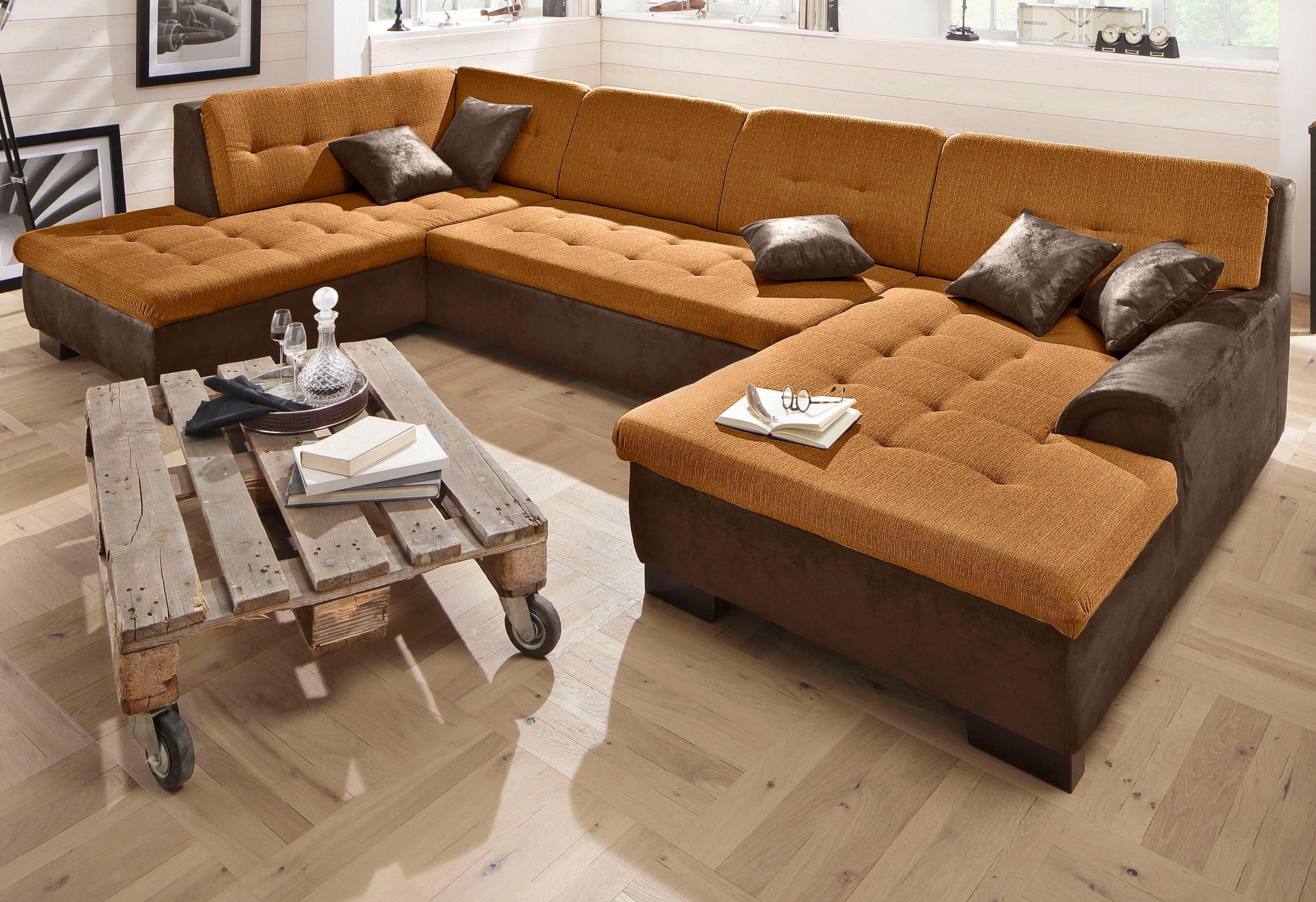 Image of Home affaire Wohnlandschaft »Bergen«, wahlweise mit Bettfunktion bei Ackermann Versand Schweiz