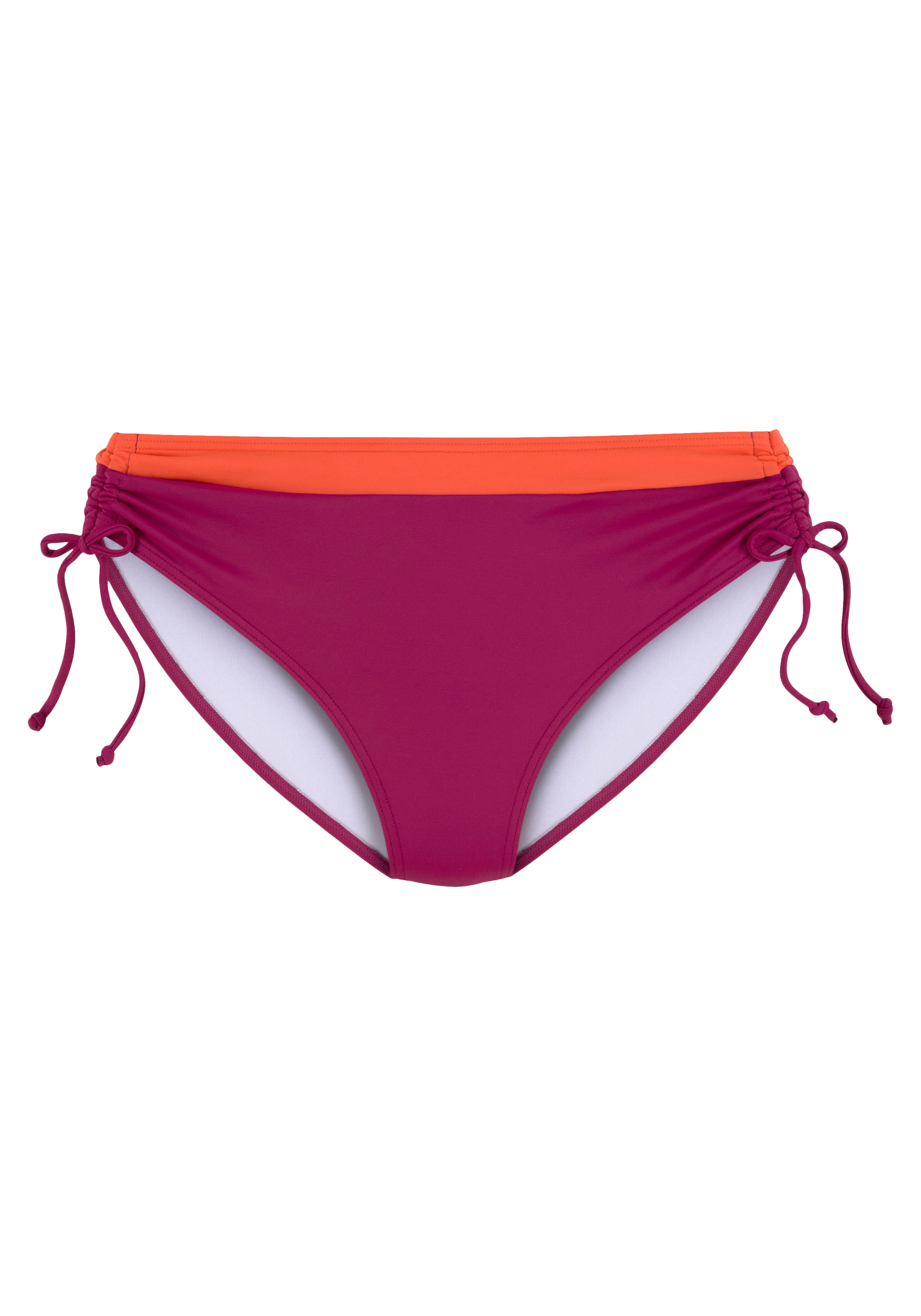 s.Oliver Bikini-Hose »Yella«, mit kontrastfarbenen Details und seitlich regulierbar