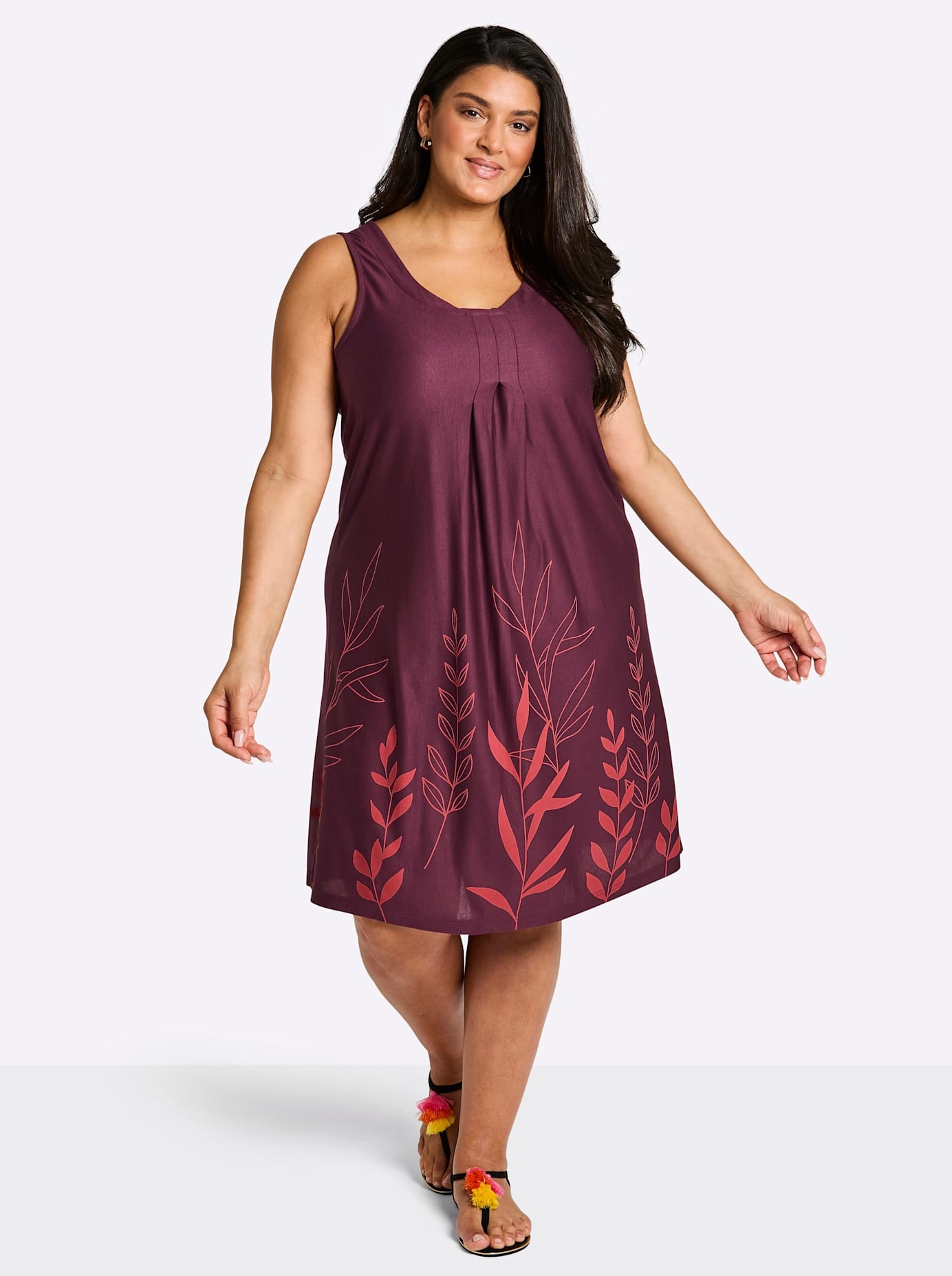 Image of Sheego Jerseykleid "Jersey-Kleid" Ohne Taschen