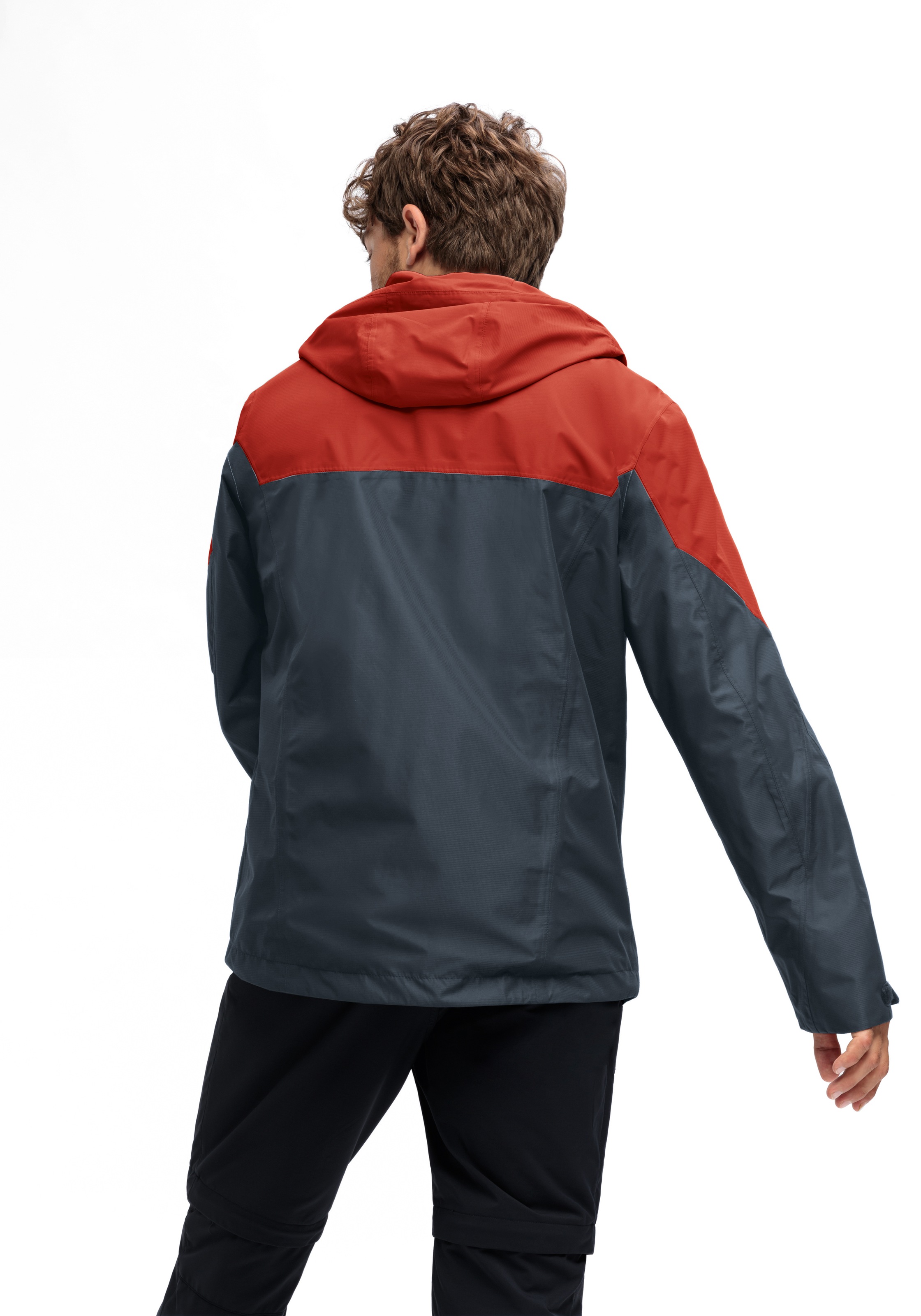Maier Sports Outdoorjacke »Schlufterkopf M«, Herren Jacke wasserdicht, Funktionsjacke 3 Taschen aussen + Innentasche