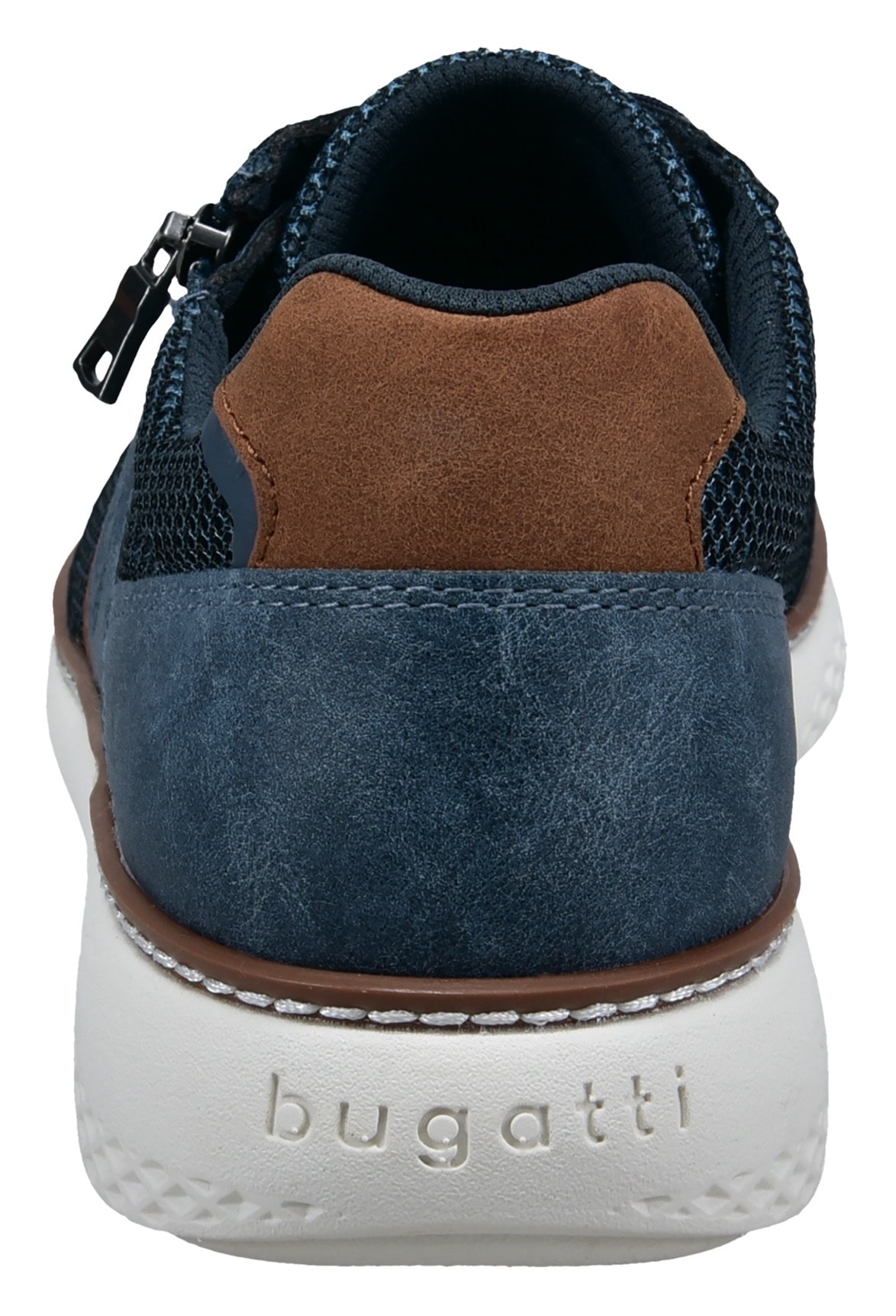 bugatti Chaussure à lacets  Schnürschuh, Freizeitschuh, Halbschuh mit zusätzlichem Reissverschluss