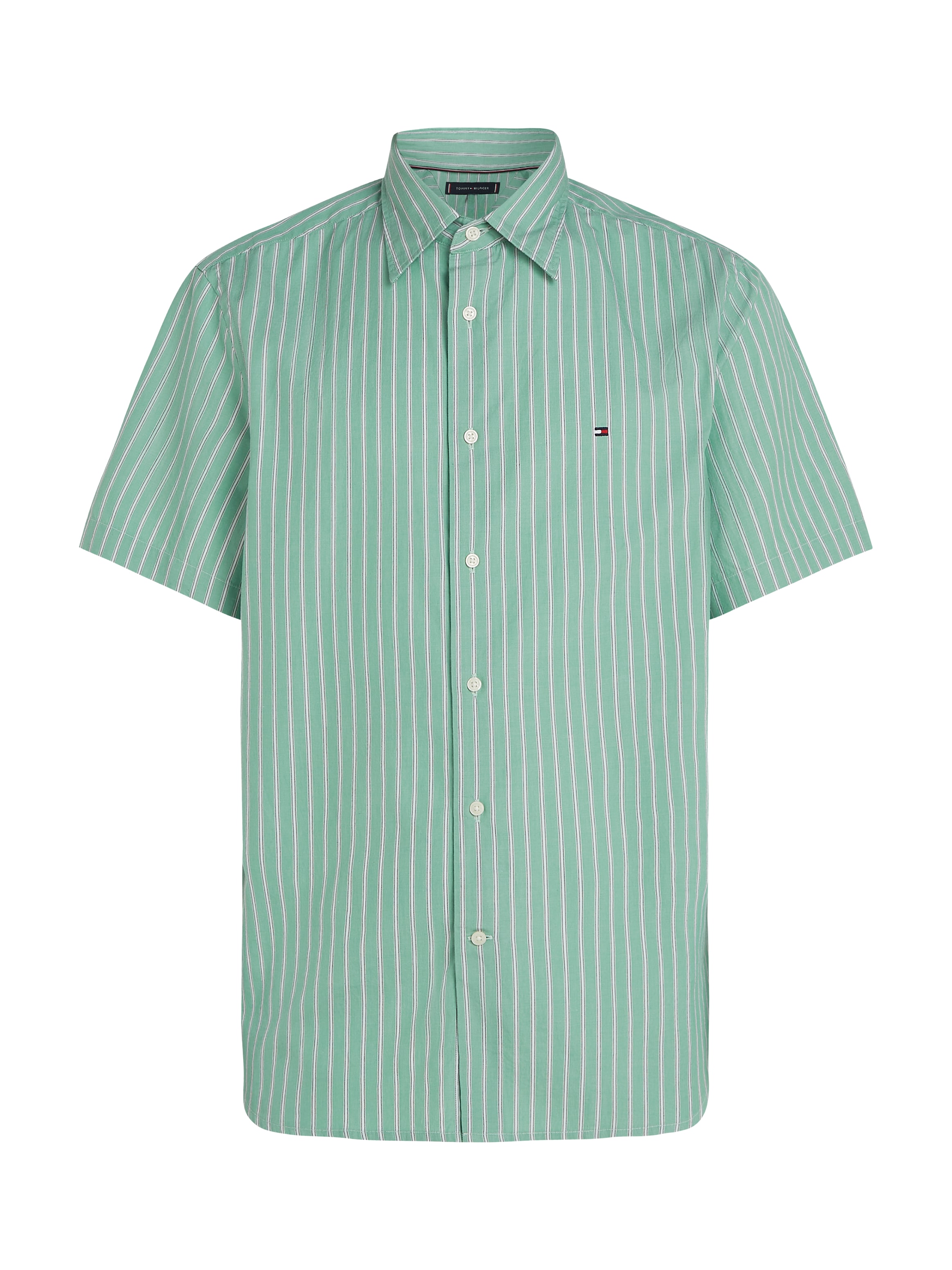 Tommy Hilfiger Kurzarmhemd »FLEX POPLIN RETRO STP SS SHIRT«