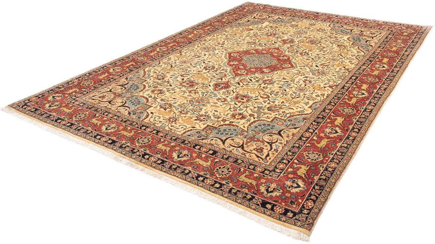 Image of morgenland Orientteppich »Perser - Nomadic - 310 x 204 cm - beige«, rechteckig, 10 mm Höhe, Wohnzimmer, Handgeknüpft, Einzelstück mit Zertifikat bei Ackermann Versand Schweiz