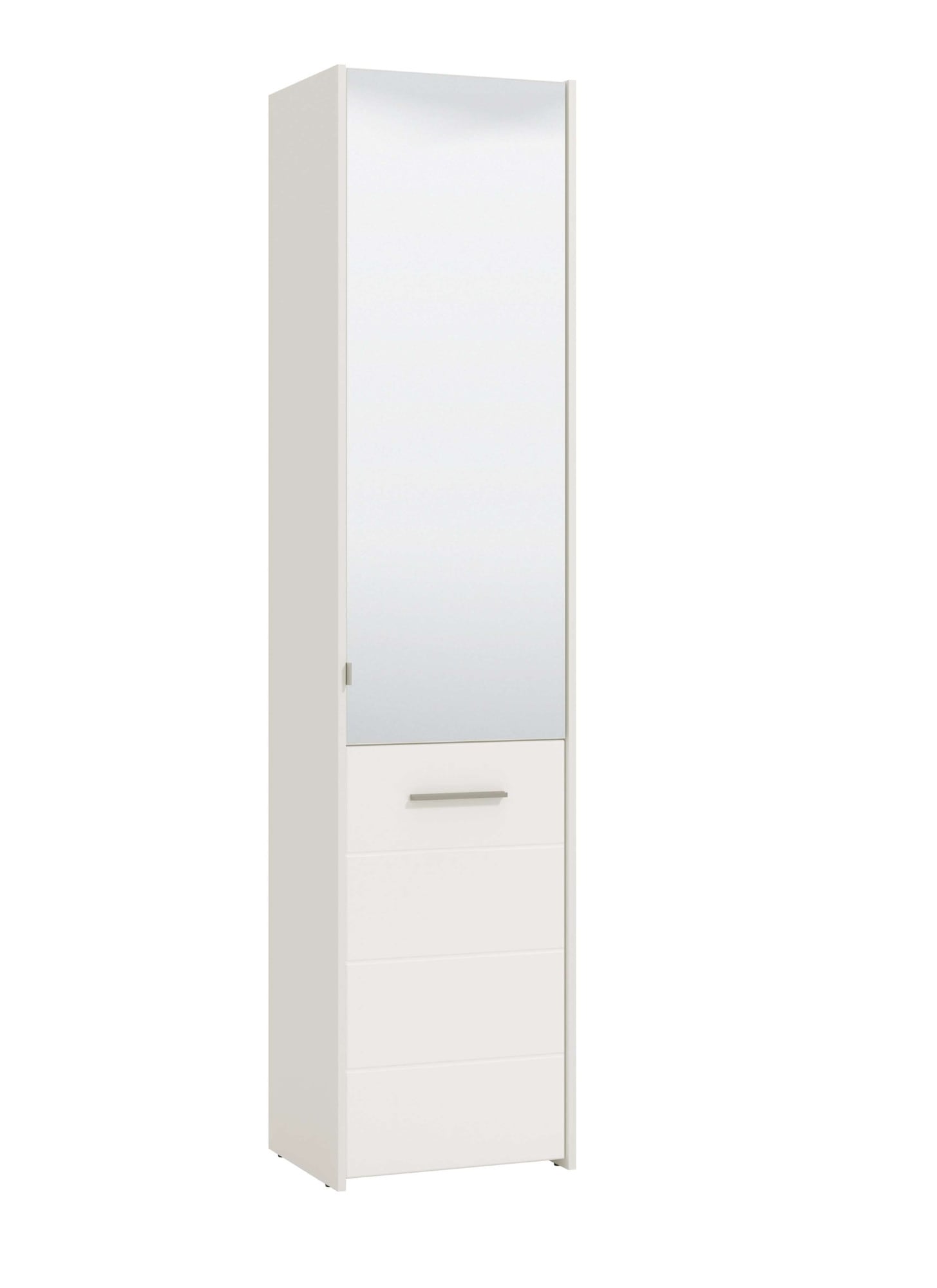 Image of Home affaire Schuhschrank "Menorca Schuhkommode, Lagerschrank, Schuhregal, Breite 47 cm" mit zwei Türen, in modernen und eleganten Farben, mit einem Spiegel