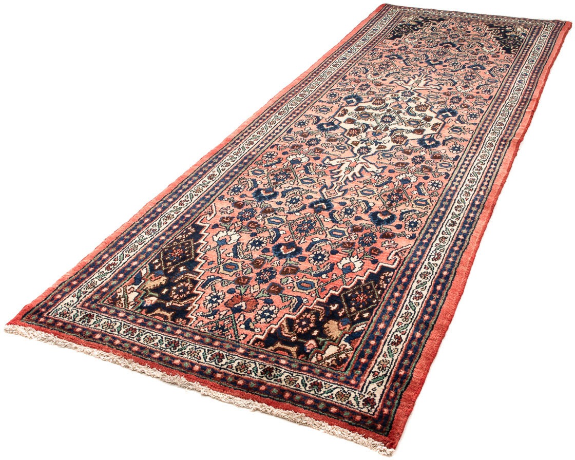 Image of morgenland Orientteppich »Perser - Nomadic - 315 x 102 cm - hellrot«, rechteckig, 10 mm Höhe, Wohnzimmer, Handgeknüpft, Einzelstück mit Zertifikat bei Ackermann Versand Schweiz