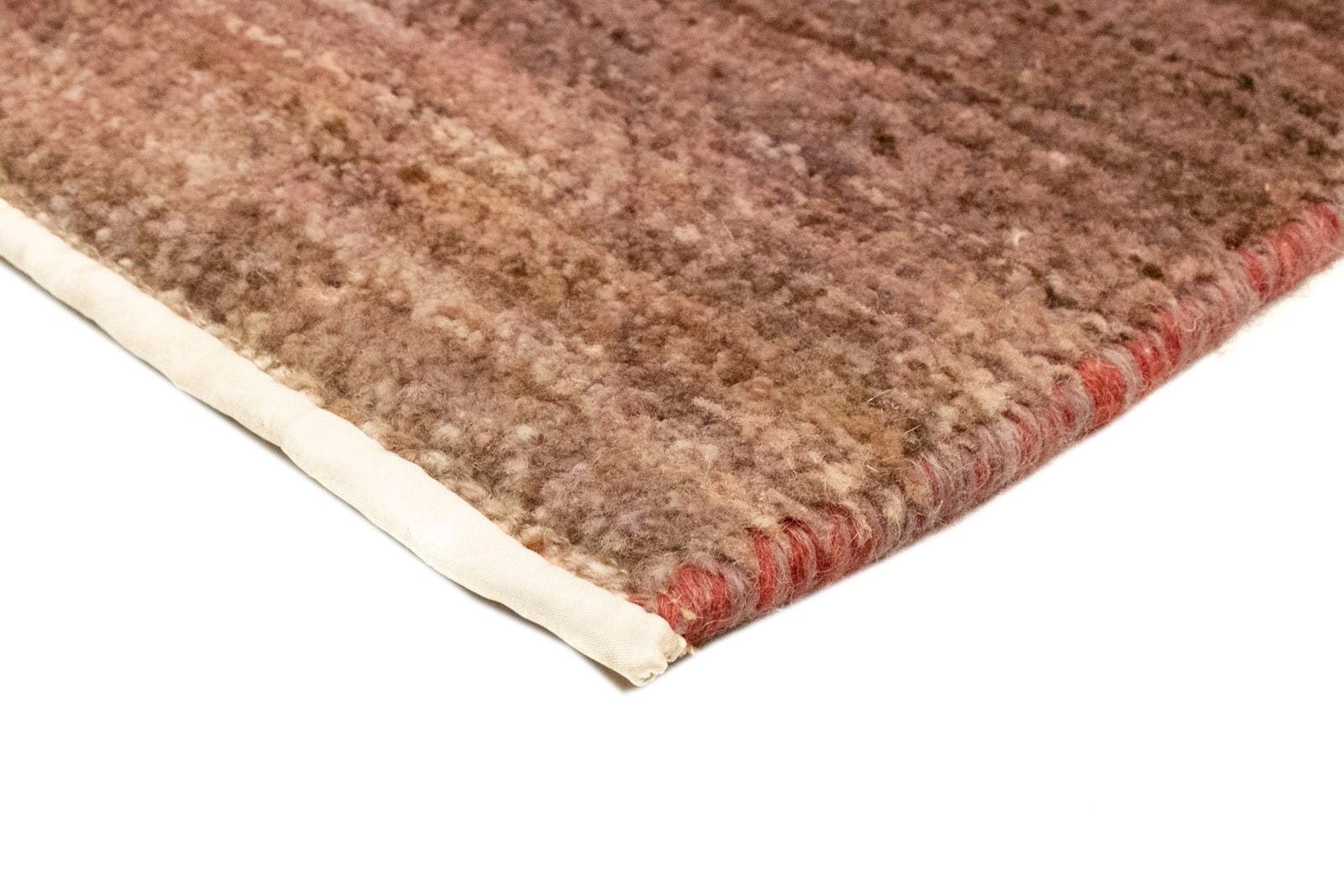 morgenland Wollteppich »Gabbeh Teppich handgeknüpft violett«, rechteckig, handgeknüpft