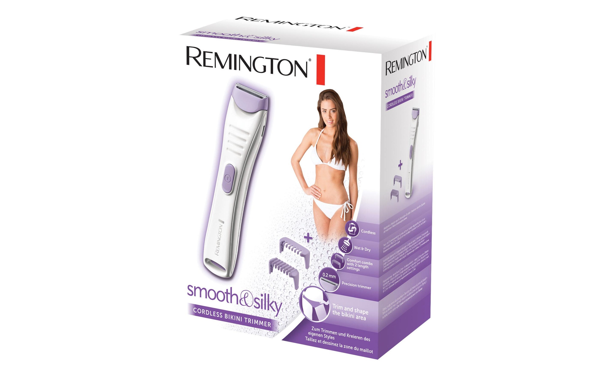 Remington Elektrokörperrasierer »WPG4035« 2 Aufsteckkämme: 2 mm u. 4 mm, inkl. Tasche