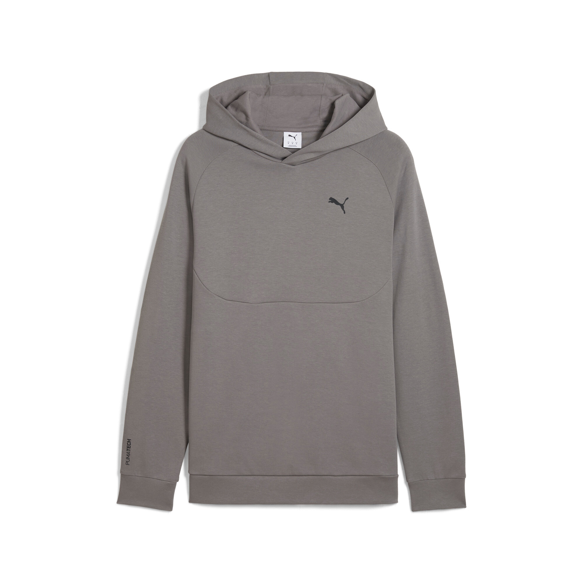PUMA Sweat à capuche »TECH HOODIE DK«, avec capuche, avec impression haute densité du logo Cat, avec poches en biais
