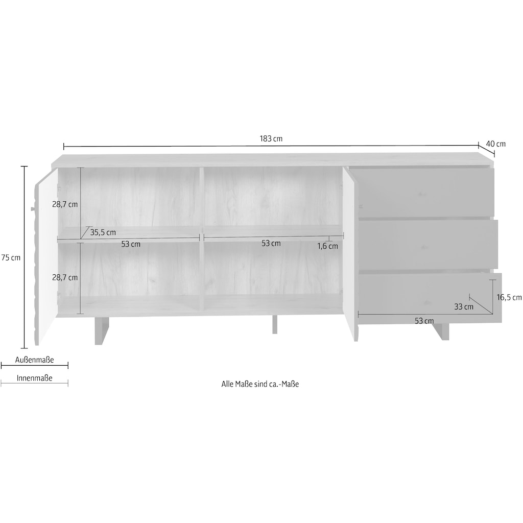 Places of Style Sideboard »Ferretti«