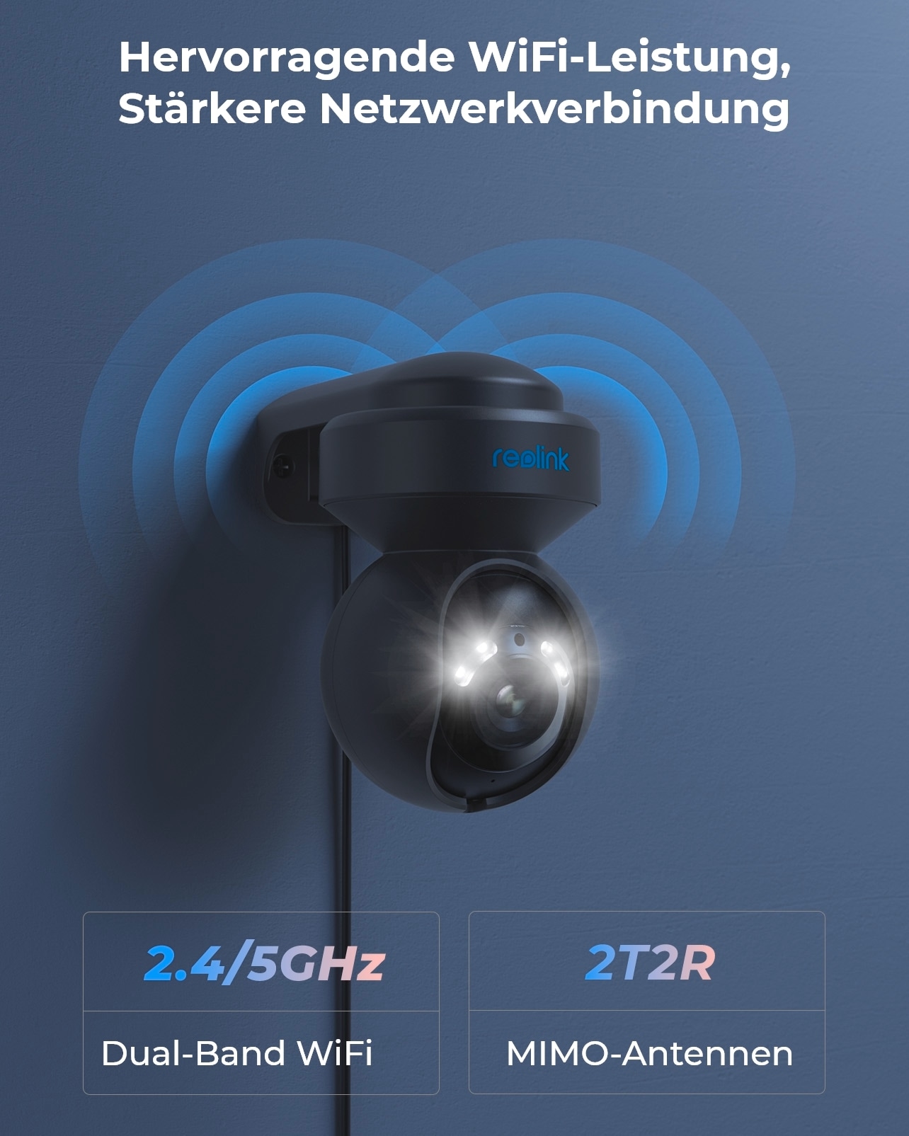 Reolink Überwachungskamera »E Series E540-B WiFi-Outdoor«, Aussenbereich