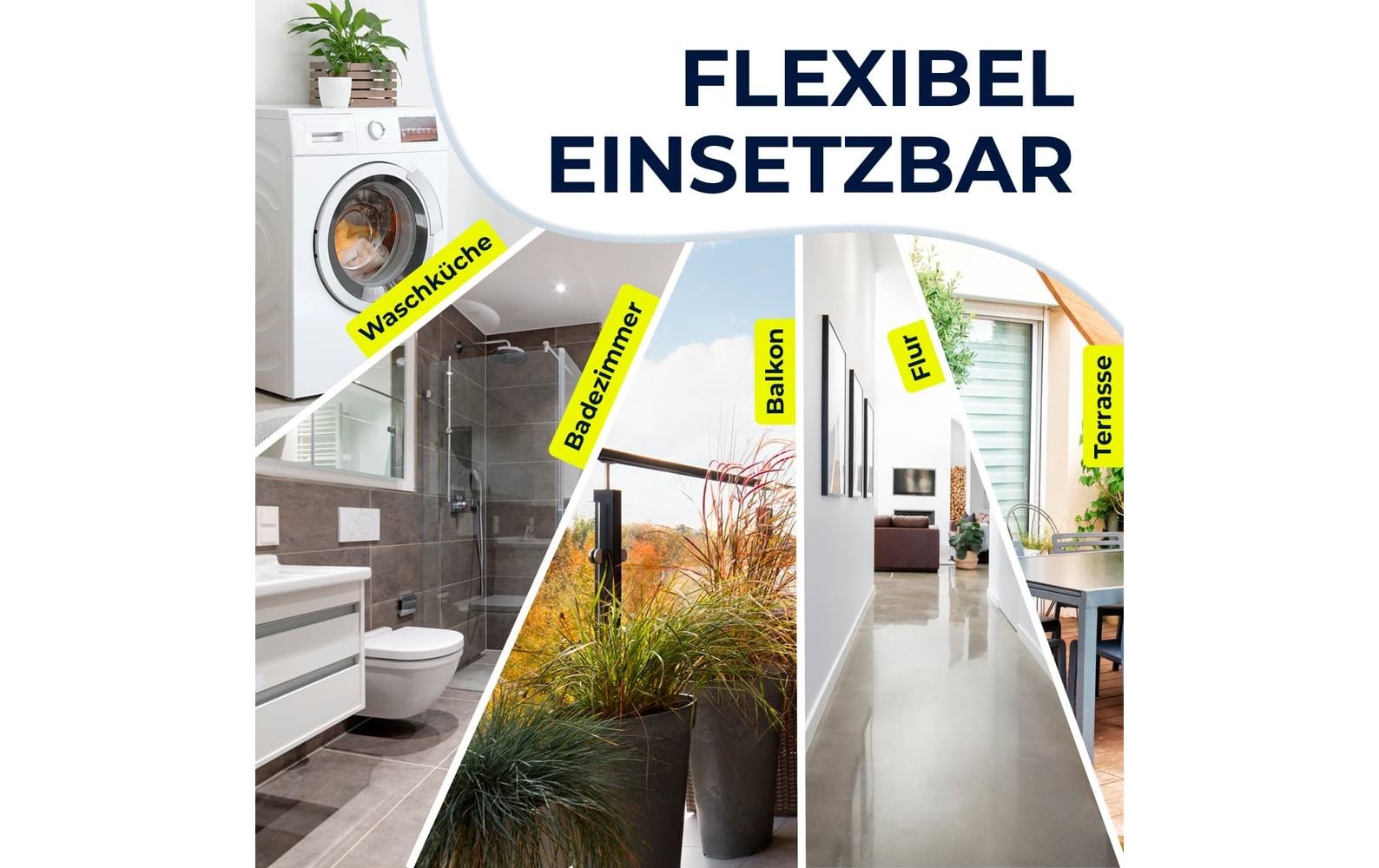 EASYmaxx Séchoir à linge »12 m« Ausziehbarer Wäschetrockner für kleine Haushalte