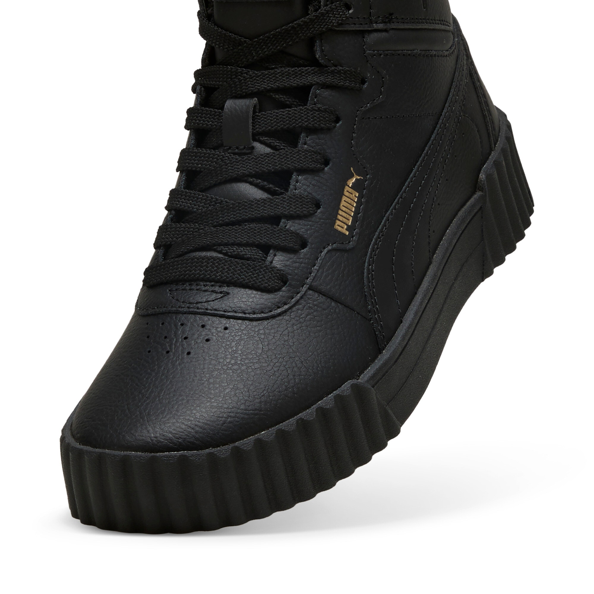 PUMA Sneakers »CARINA 3.0 MID«  knöchelhoher Schnitt, Schnürung, nicht herausnehmbare Innensohle