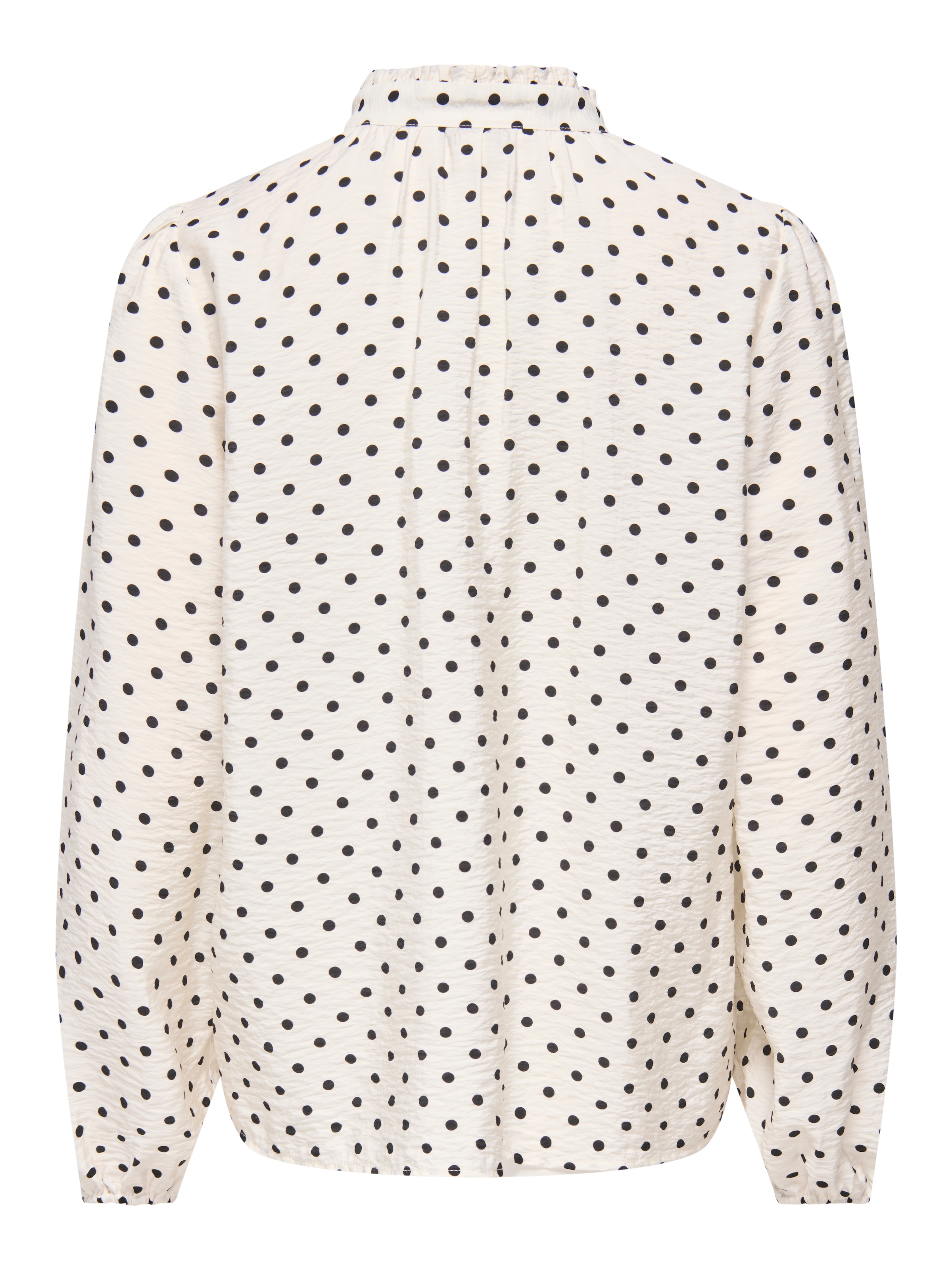 ONLY Blouse à manches longues »ONLMAIZEE LS FRILL SHIRT WVN EX« mélange viscose, coupe régulière