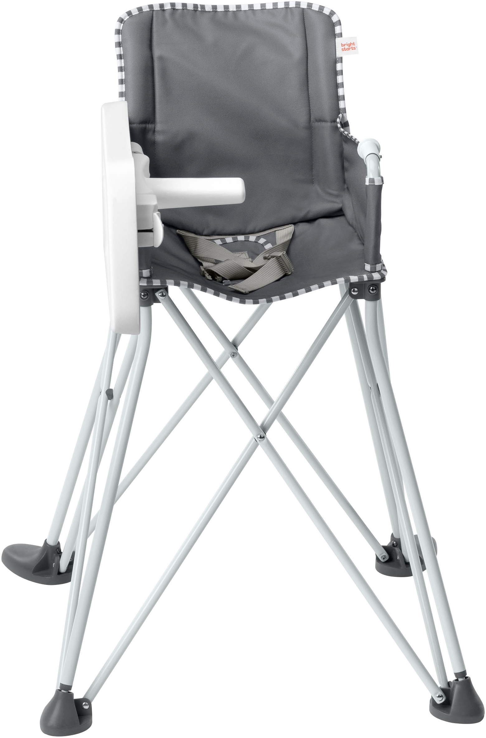 ingenuity Chaise haute »Pop ‘N Dine Portable High Chair - Grau« () ideal für Unterwegs