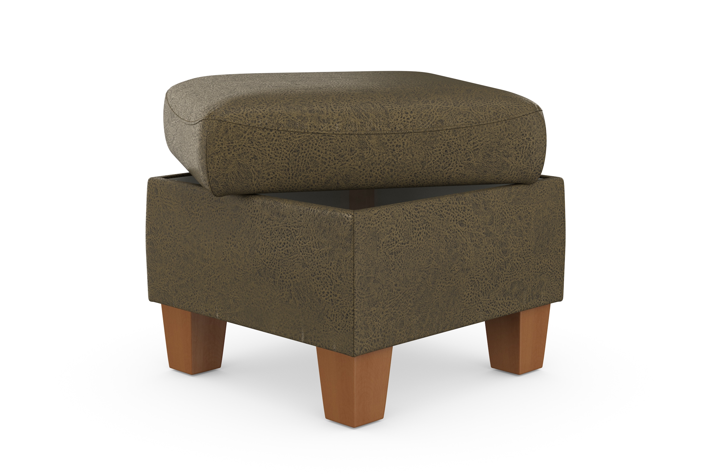 Home affaire Stauraumhocker »Caldera« Stauraum, auch in Easy Care-Bezug für einfaches Reinigen mit Wasser