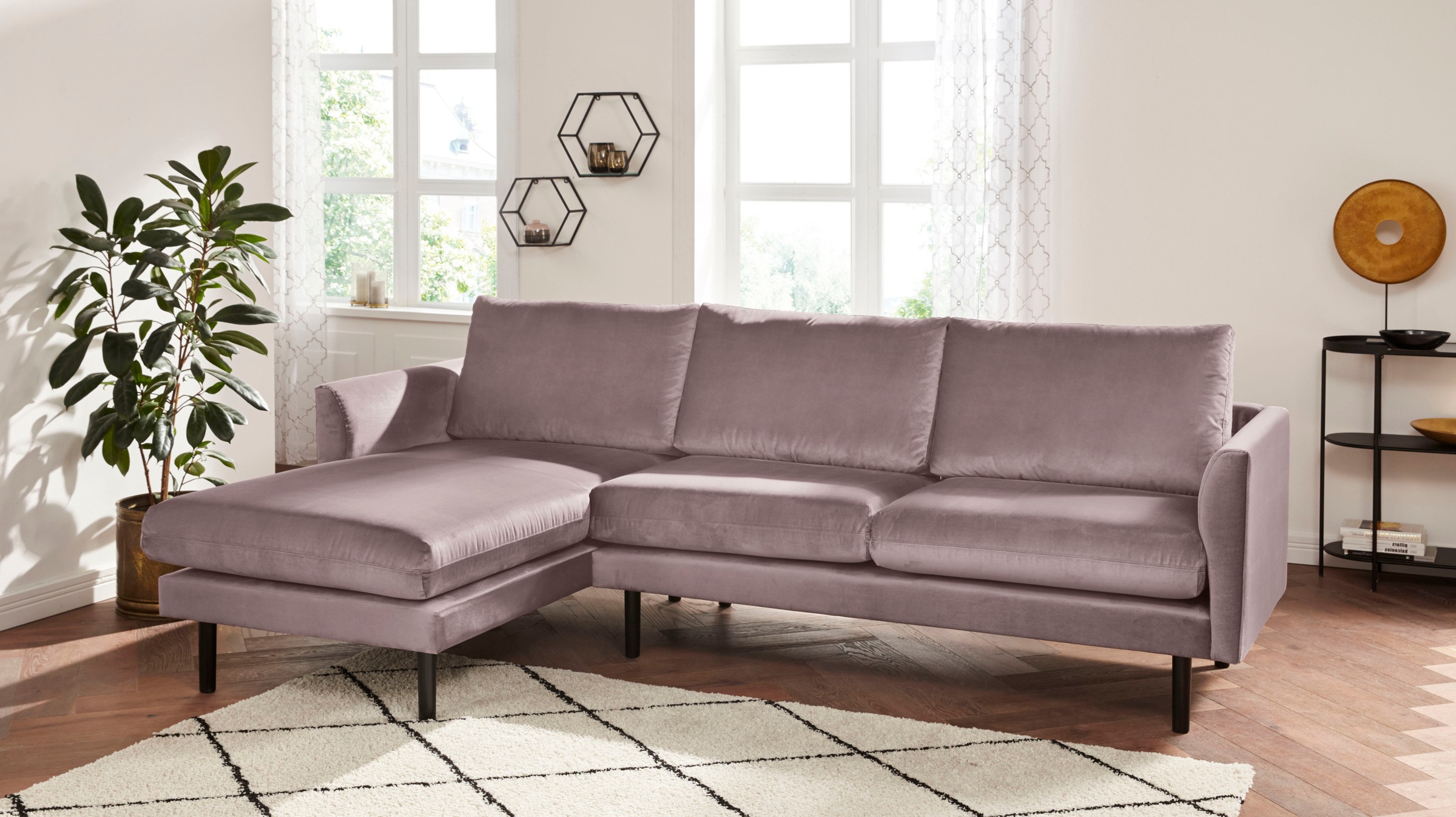 Image of Leonique Ecksofa »Biskaya«, mit losen Kissen bei Ackermann Versand Schweiz