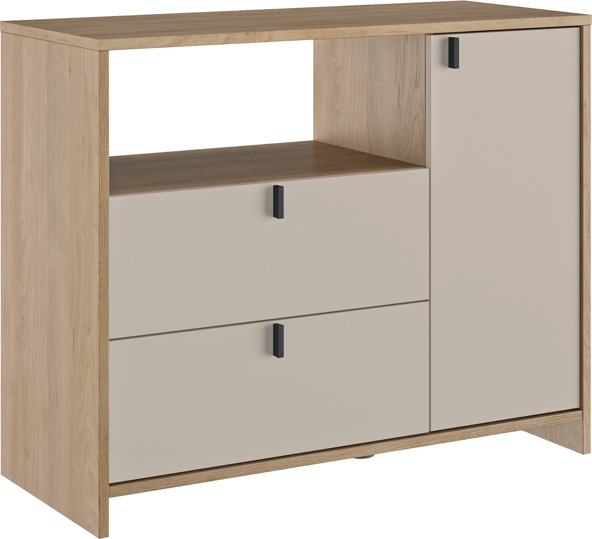 Image of Gami Kommode "RITMO" Praktische und funktionale Kommode mit 2 Schubladen und einem Fach