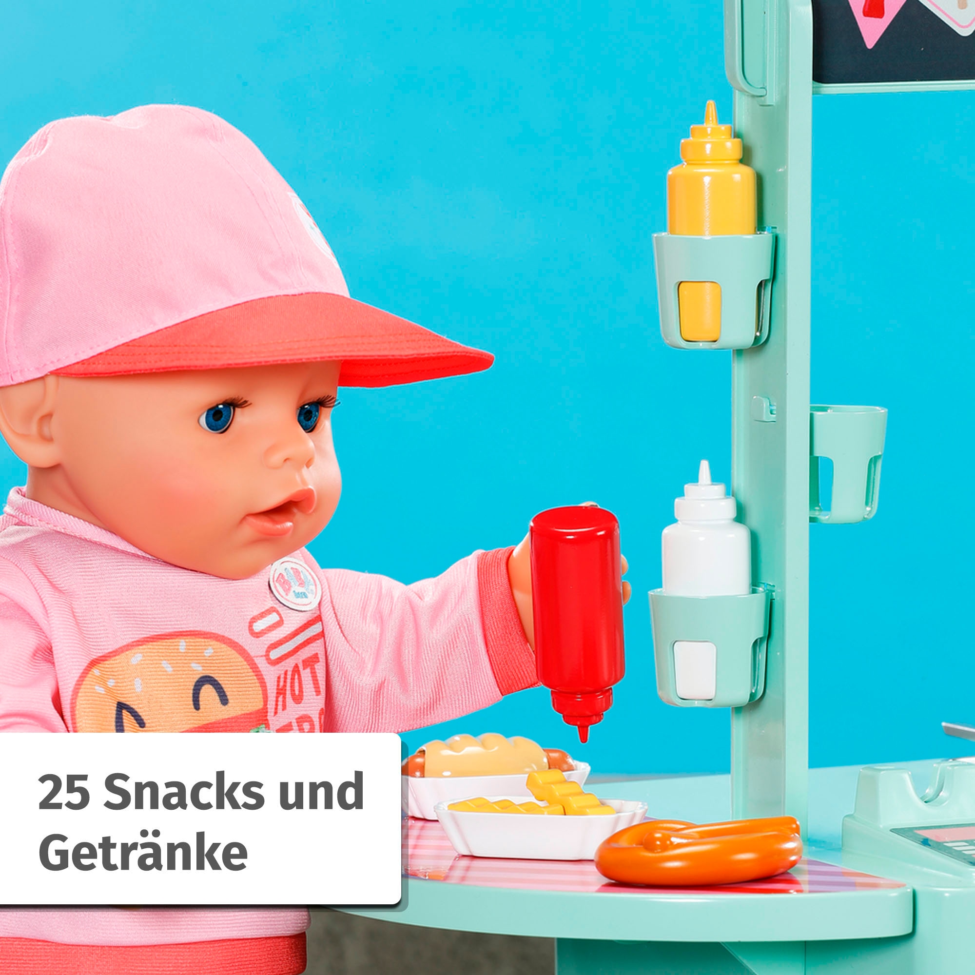 Baby Born Puppentisch »Snack Shop« mit Soundeffekt