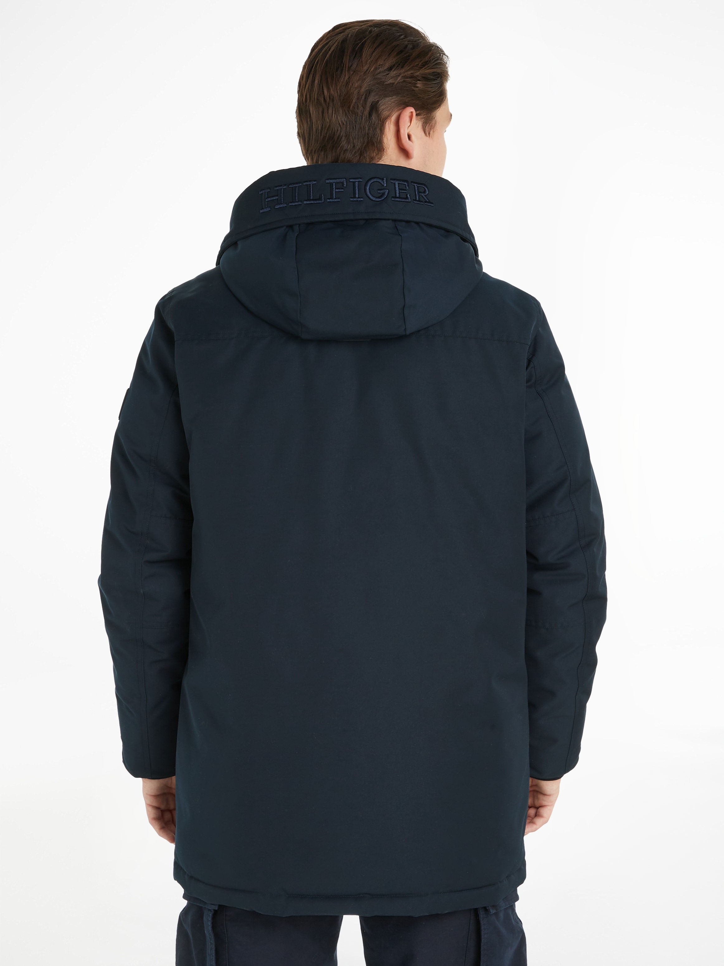 Tommy Hilfiger Parka »ROCKIE NON FUR DOWN PARKA«, mit Kapuze