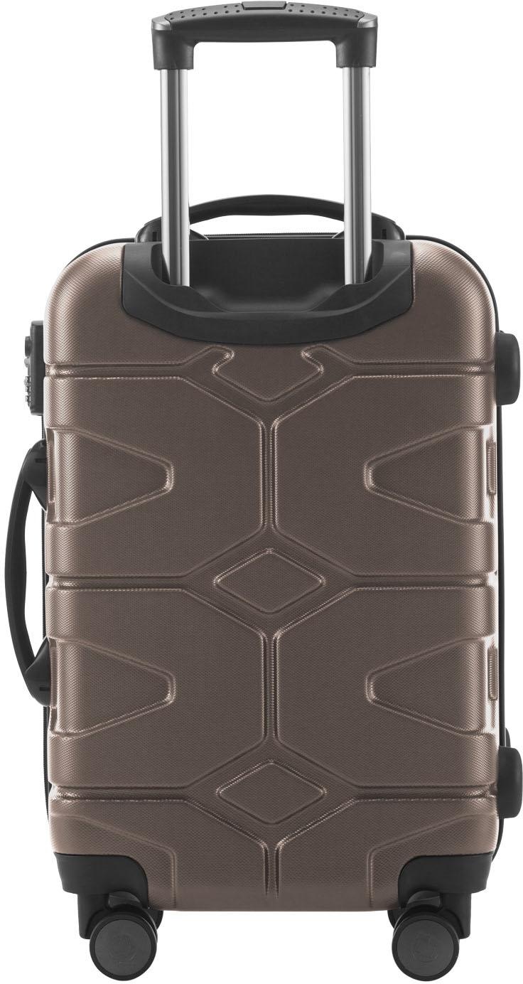Hauptstadtkoffer Trolley à coque dure »X-Kölln, 55 cm« 43 litre 4 Rollen Hartschalen-Koffer Handgepäck-Koffer Reisegepäck TSA Schloss