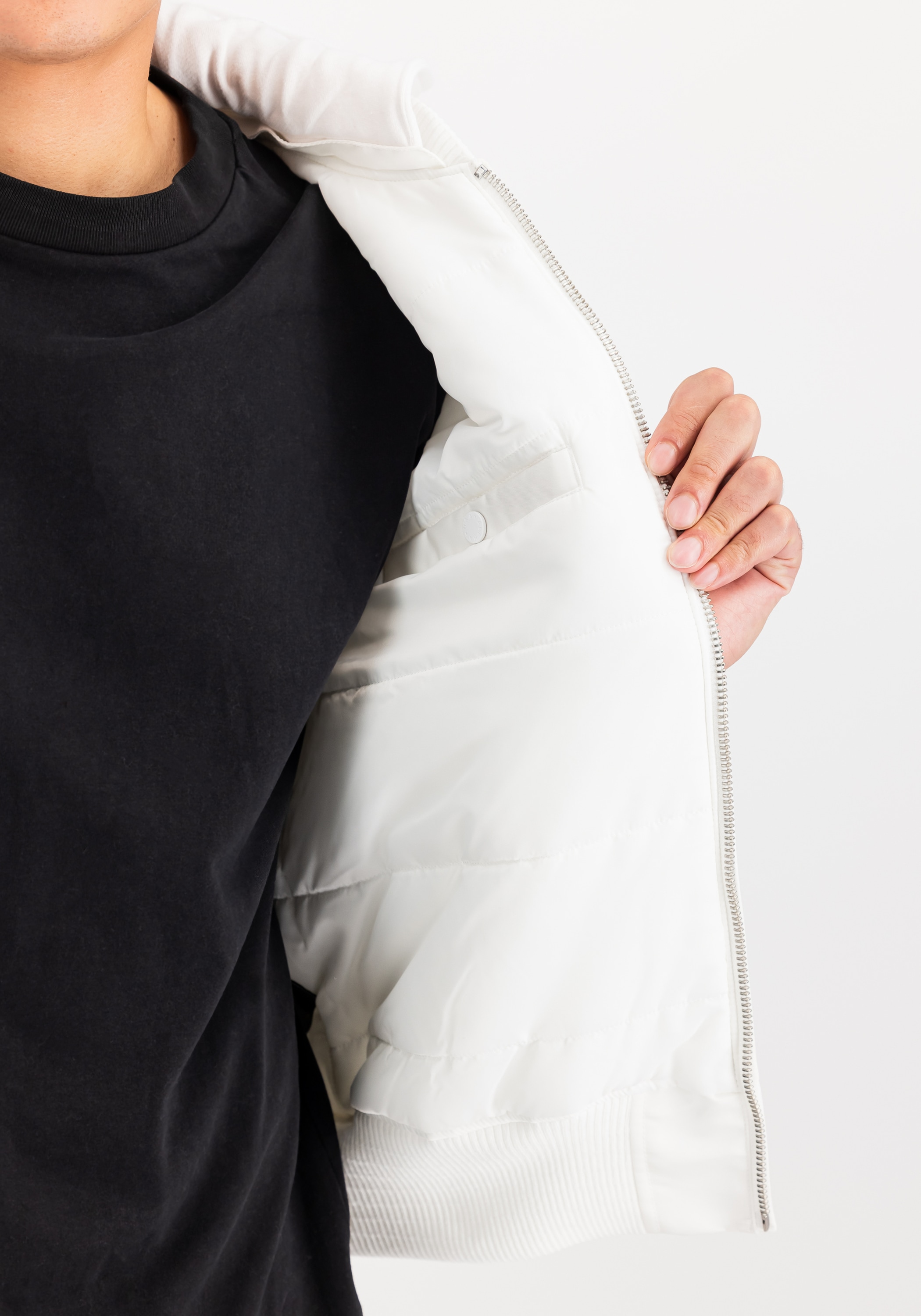 Alpha Industries Veste bomber »MA-1 Zip Hood Backprint«