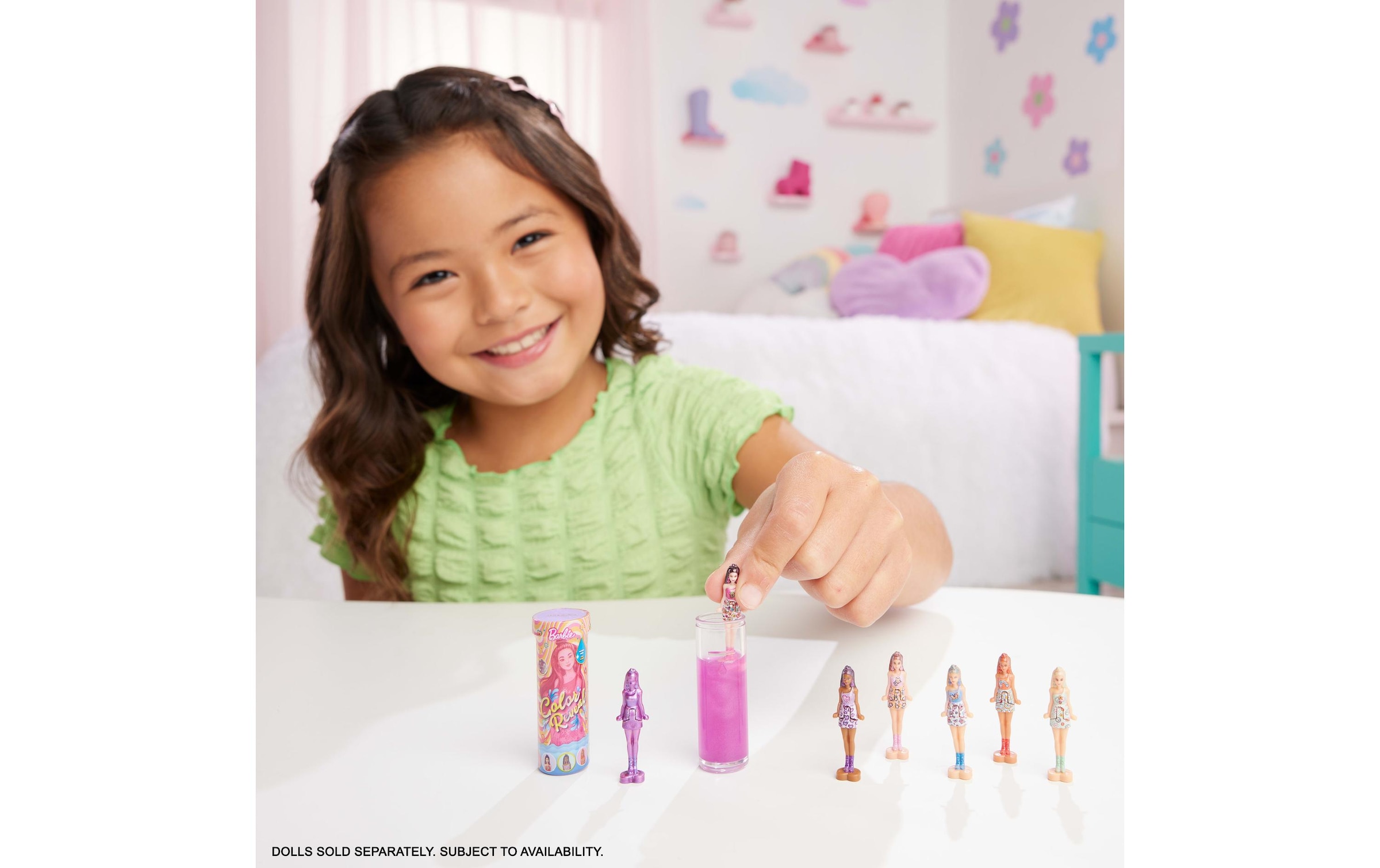 Barbie Anziehpuppe »Mini BarbieLand Color Reveal-Puppen Serie 2 / assortiert«