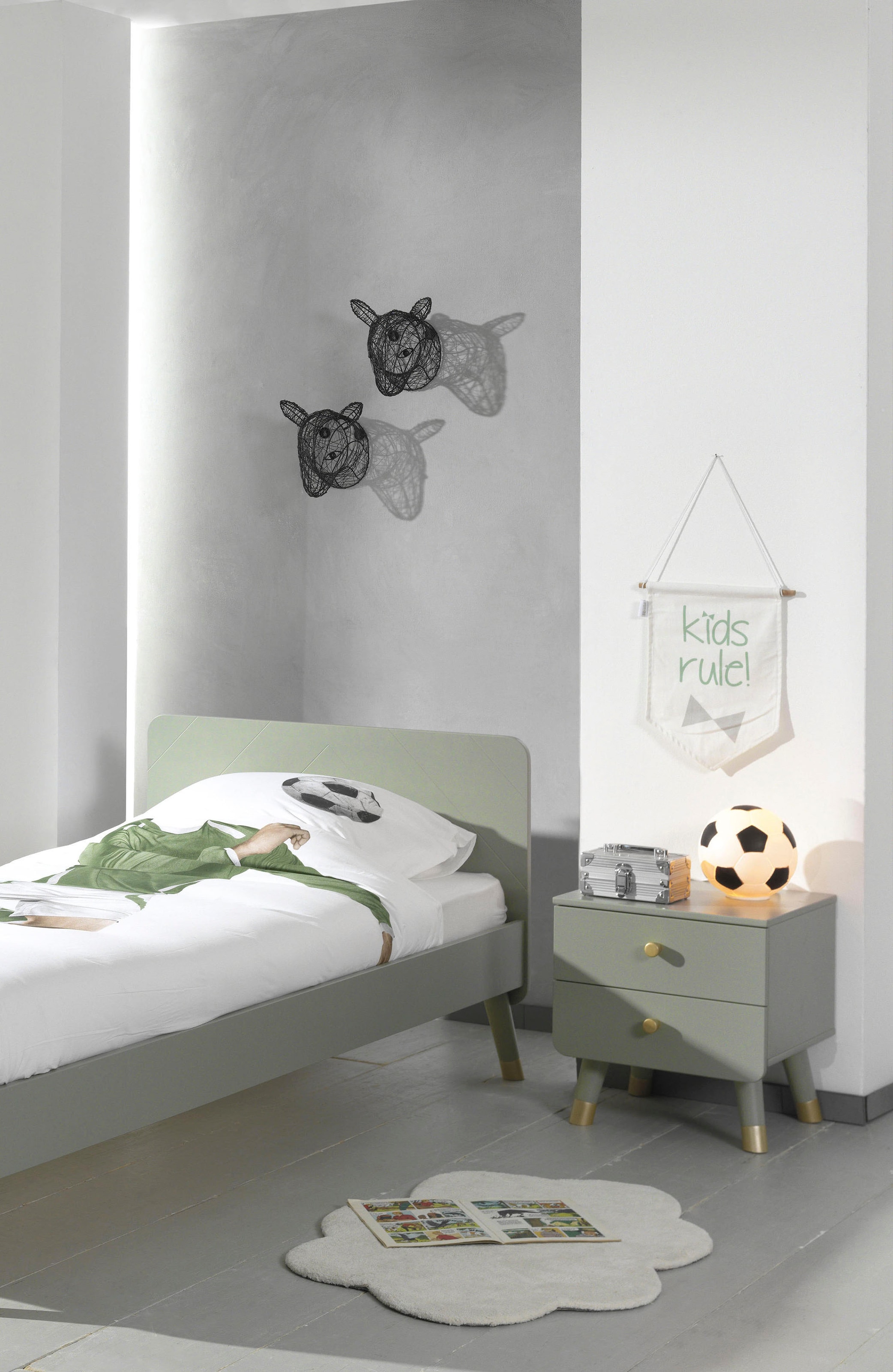 Vipack Table de nuit »Billy« Fabriqué en Europe, 