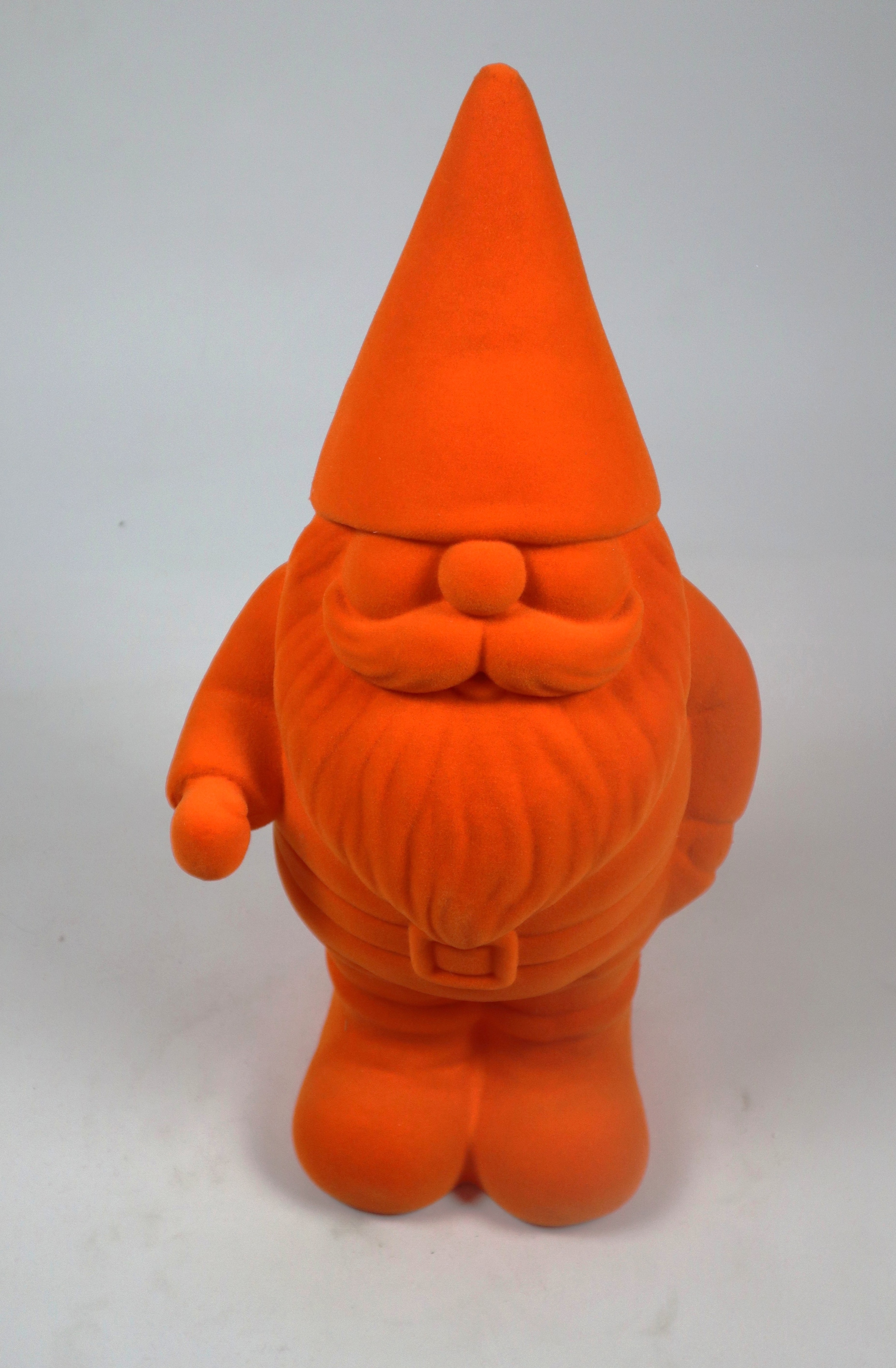 Image of AM Design Weihnachtsfigur "Santa mit samtweichem Flock" aus Kunststoff, Höhe 55 cm, in verschiedenen Farben